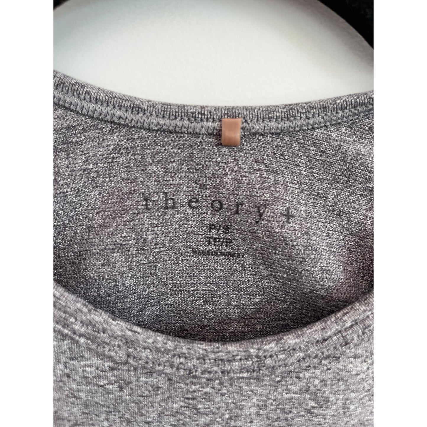 Theory Gray Tank Top Women S Racerback Lightweight Knit Stretch
