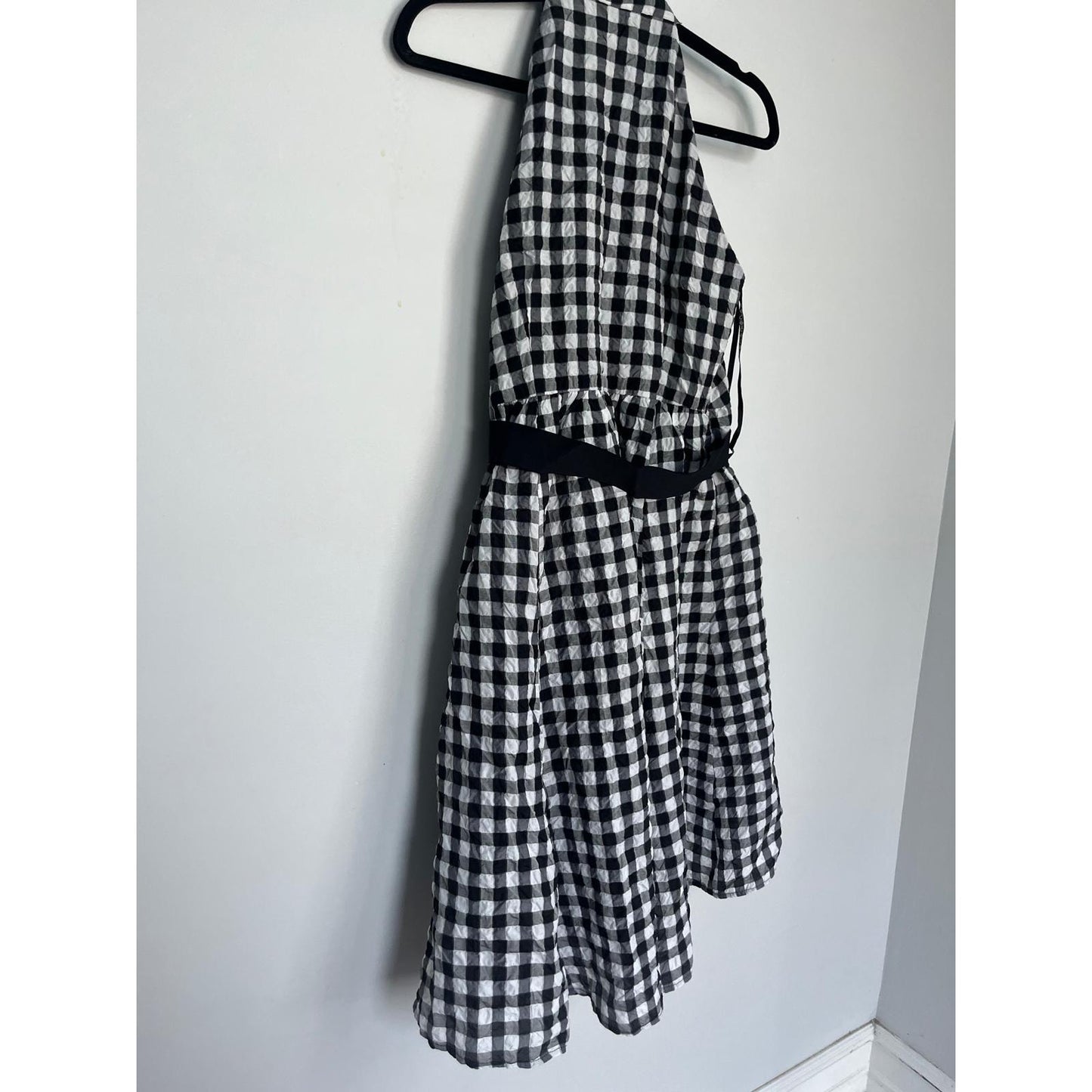 Nanette Lepore Dress Women 4 Gingham Sleeveless Fit And Flare Checkered