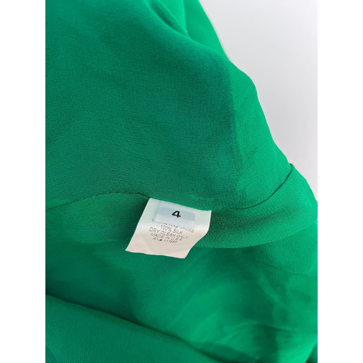 Thakoon Sleeveless Colorblock Dress Women 4 Green Blue Chiffon Shift