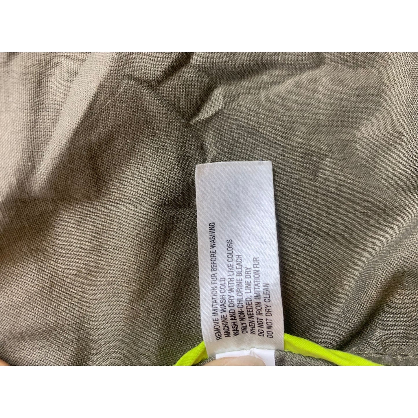 Gap Women’s Utility Field Jacket Sz M Hooded Full Zip Snap Draw String Waist