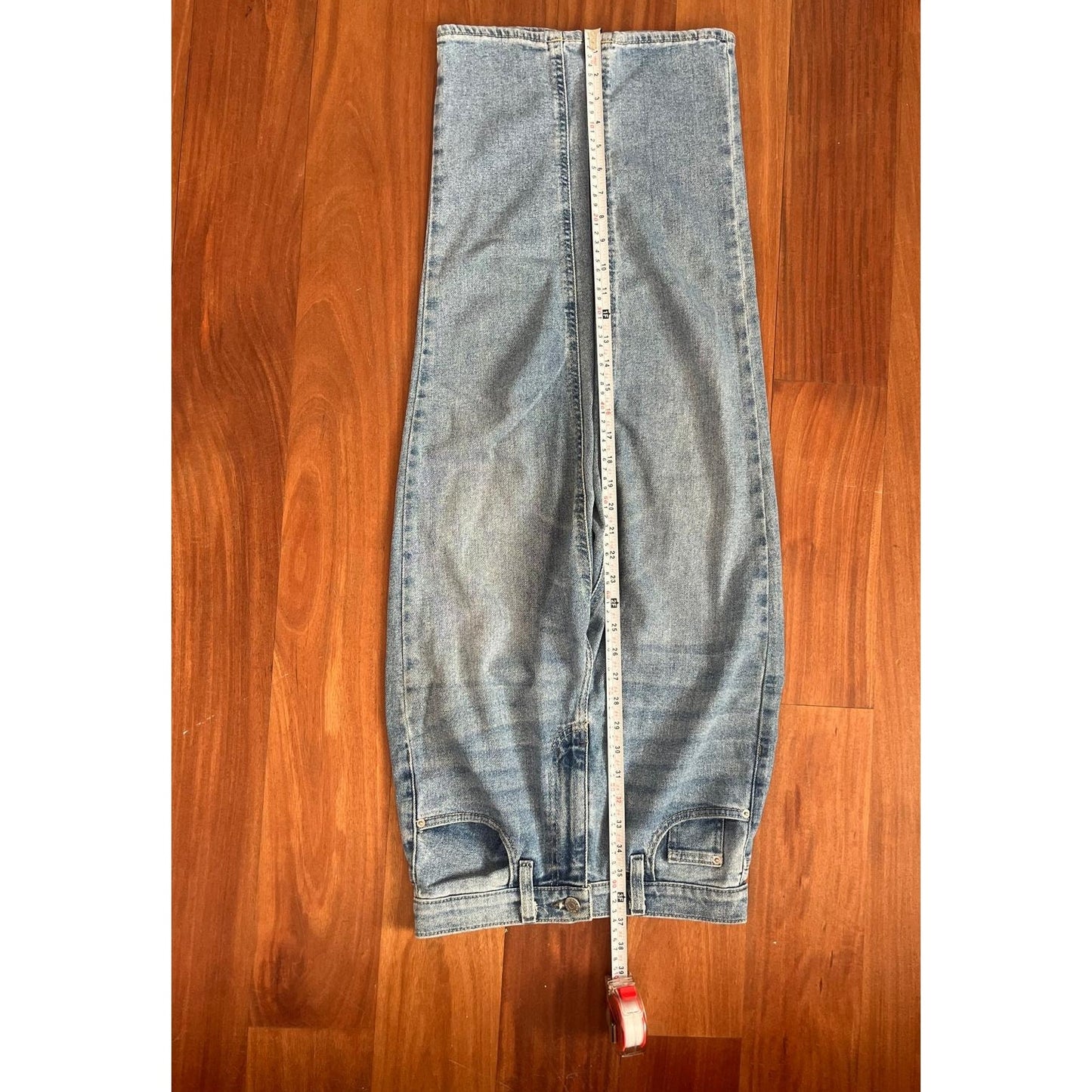 BDG Straight Leg Jeans Womens 27 Light Wash High Rise Urban Outfitters