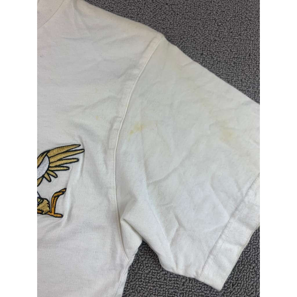 VINTAGE Disney Winnie the Pooh Shirt S/M White 90s Graphic T Embroidered Cartoon