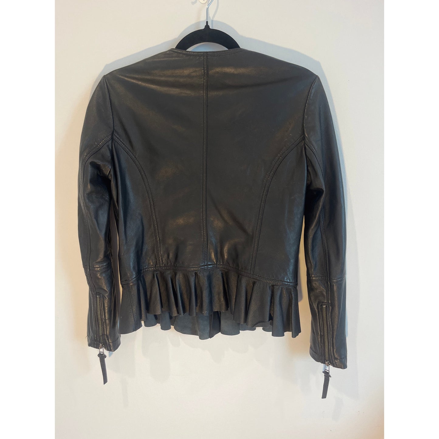 Save The Queen Leather Jacket women’s size small
