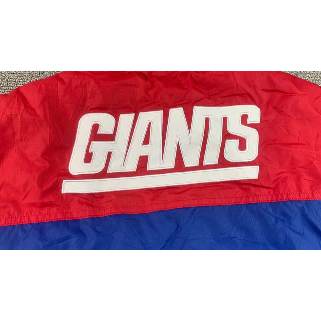 NFL New York Giants Football Men's XL Blue Red Reversible Puffer Vest Insulated