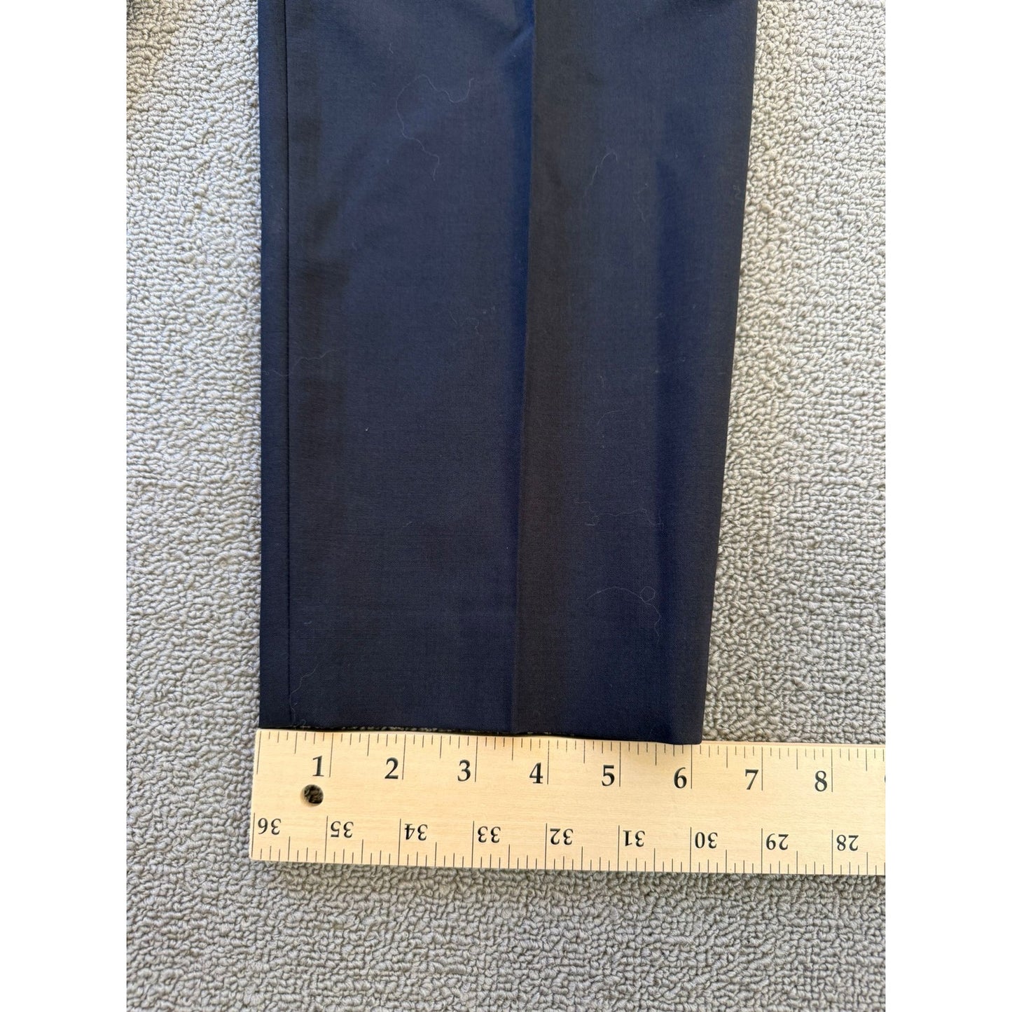 BOSS Hugo Boss Women's Black Straight Leg Trousers US 8 Formal