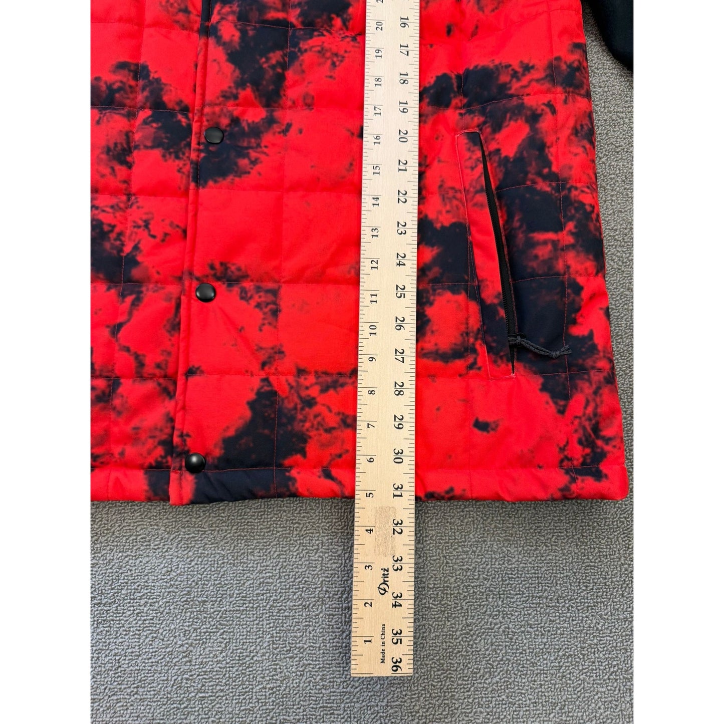 686 Mens Bedwin Insulated Jacket Size L Solar Tie