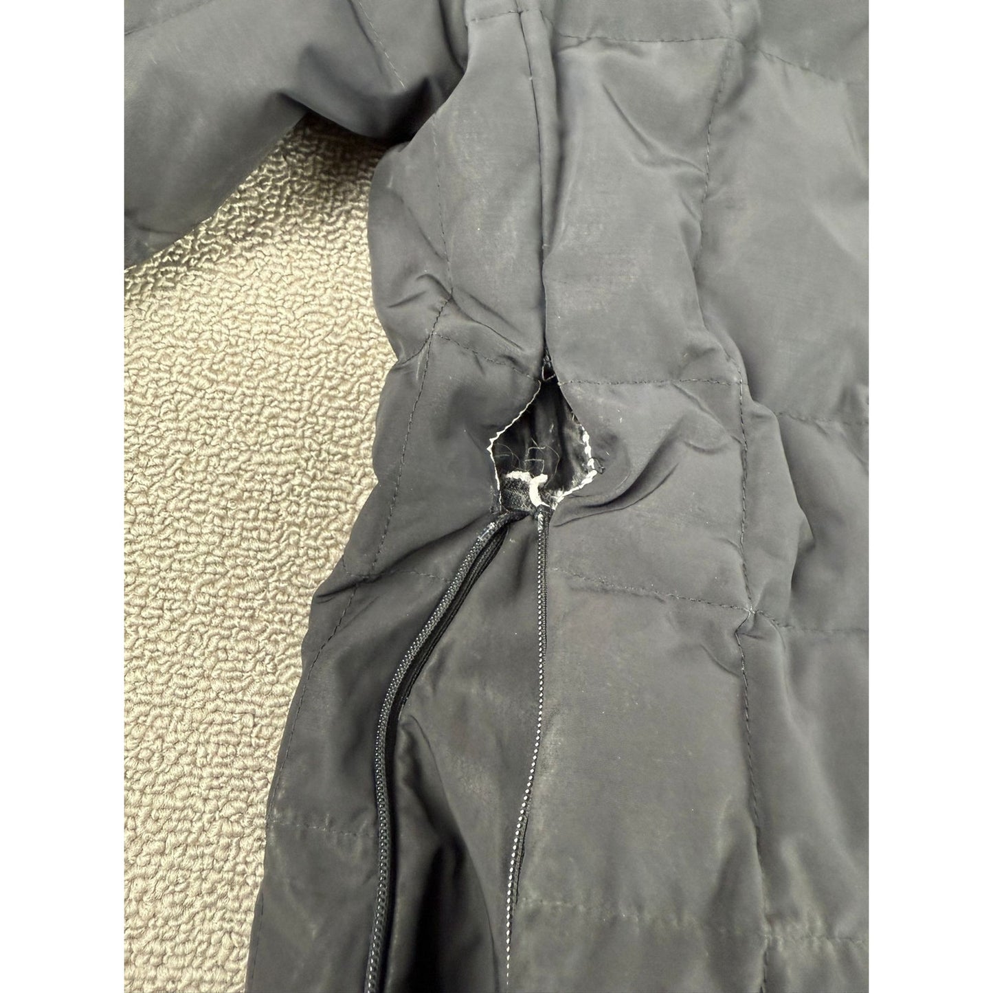 Post Card Women's 2 I38 GB4 Black Puffer Winter Coat Made In Romania