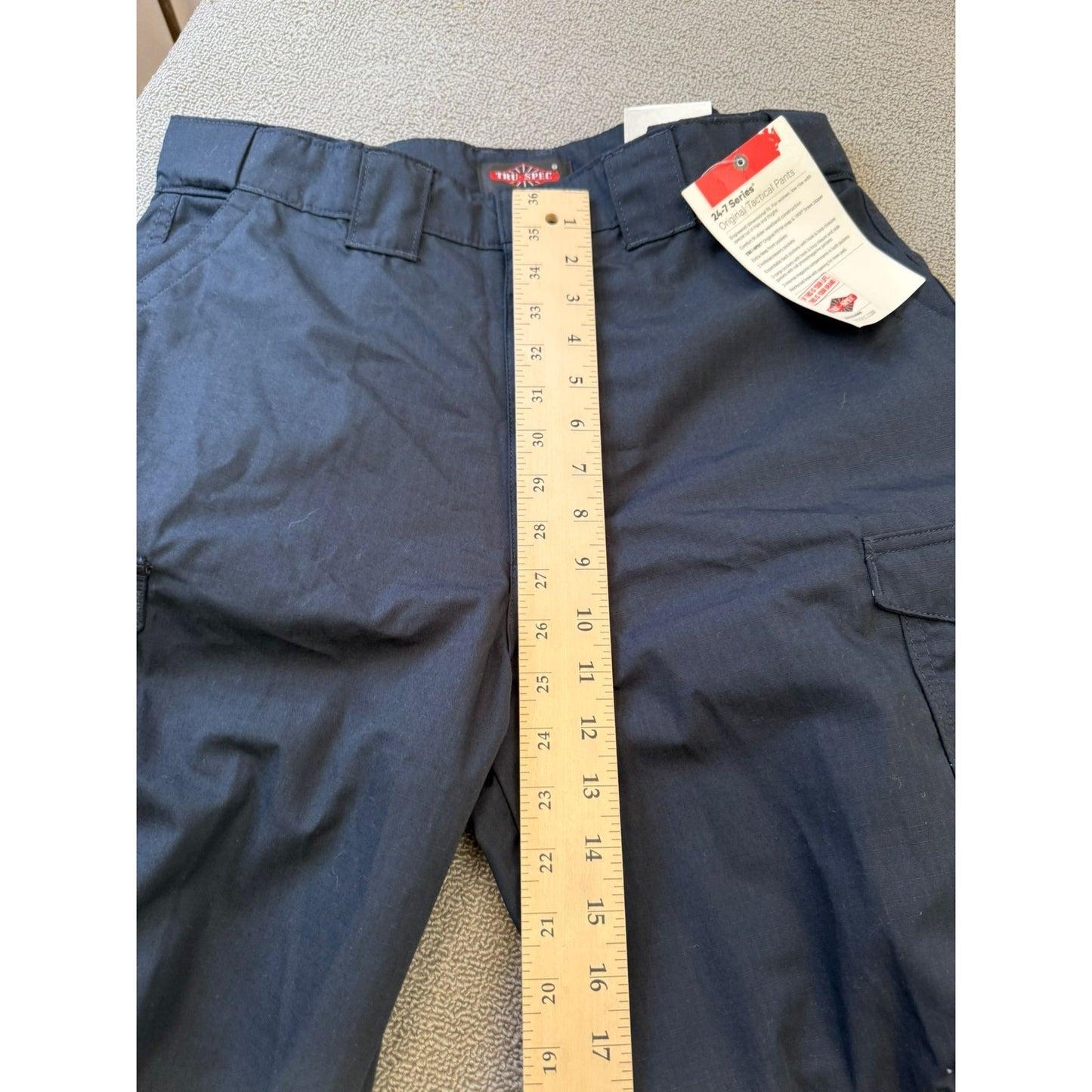 Tru-Spec Men 34 24-7 Series Navy Blue Tactical Cargo Pants Workwear Utility