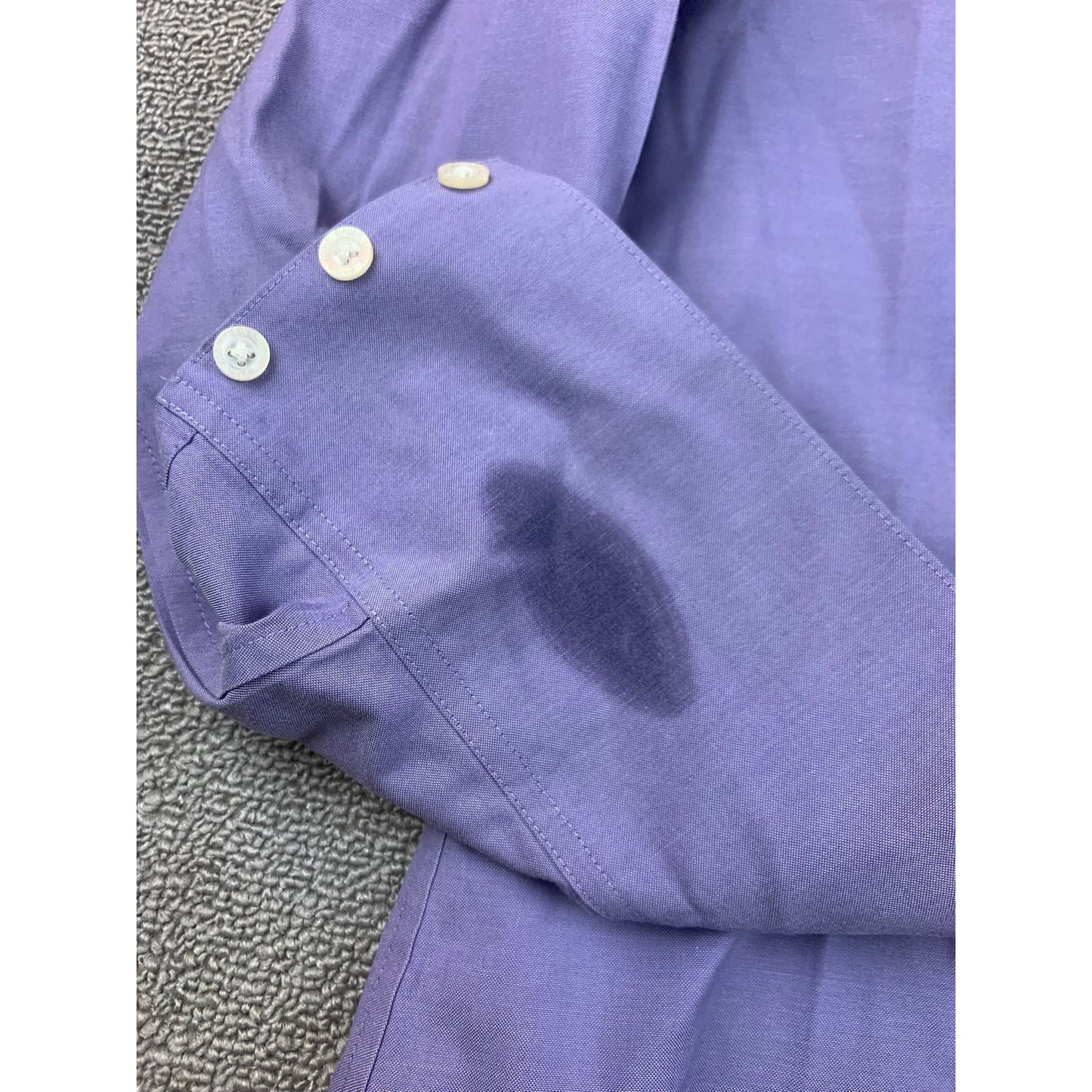 Eddie Bauer Women's Petite M Purple Long Sleeve Button Down Shirt Top