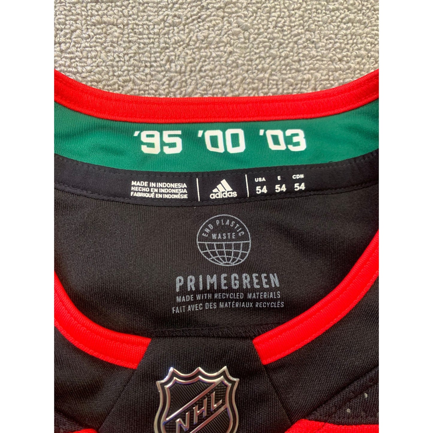 Adidas New Jersey Devils MEIER #96 NHL Hockey Jersey Size 54