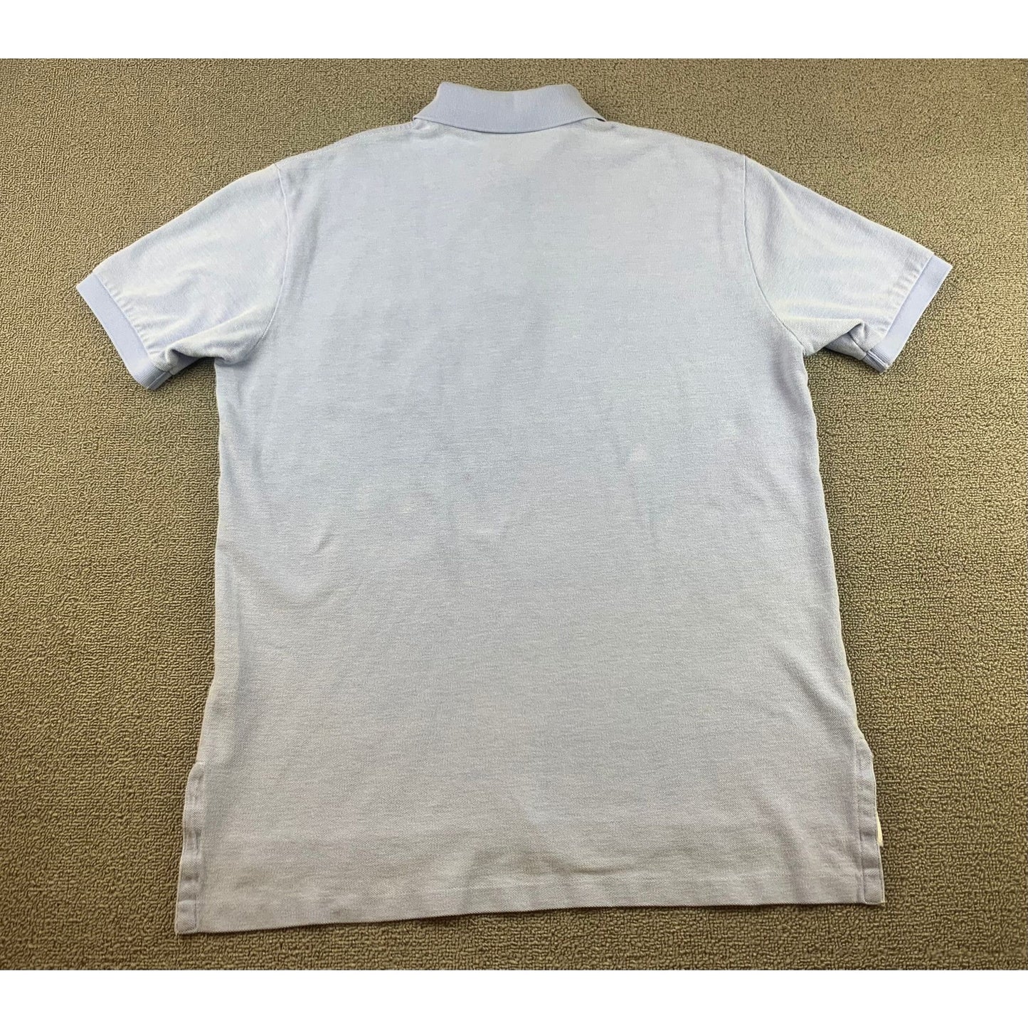 Polo by Ralph Lauren Men's L Light Blue Short Sleeve Golf Cotton Polo Shirt