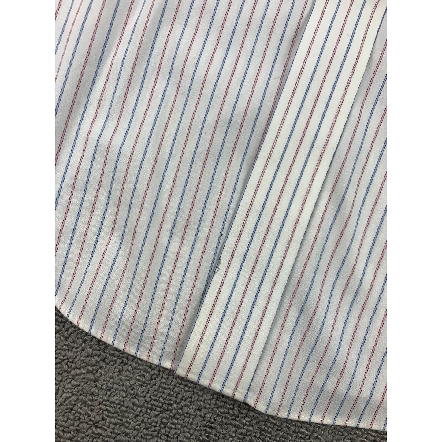 Brooks Brothers Dress Shirt Men's 16-35 Slim Fit Non Iron Stretch Stripe