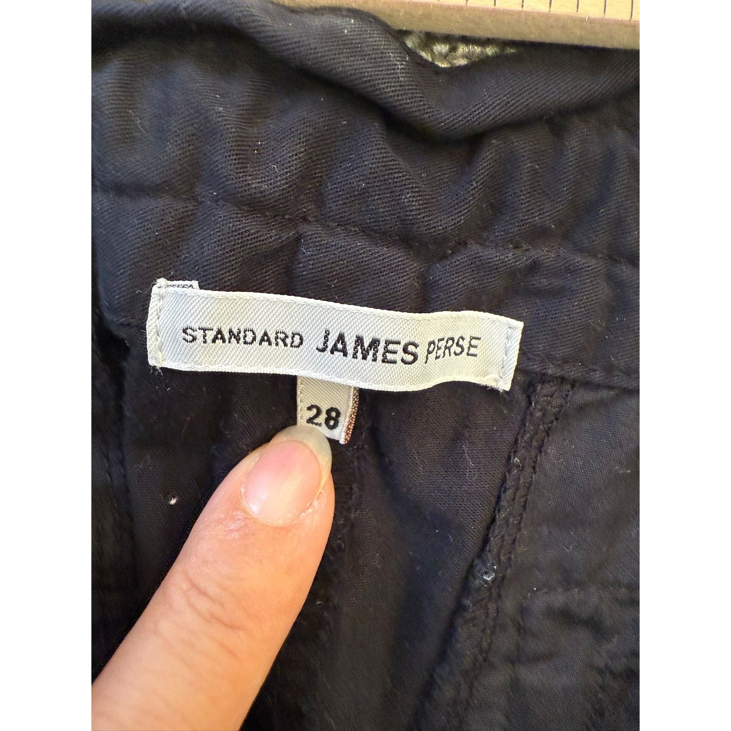 James Perse Womens Size 28 Black Cargo Mini Skirt Drawstring Waist