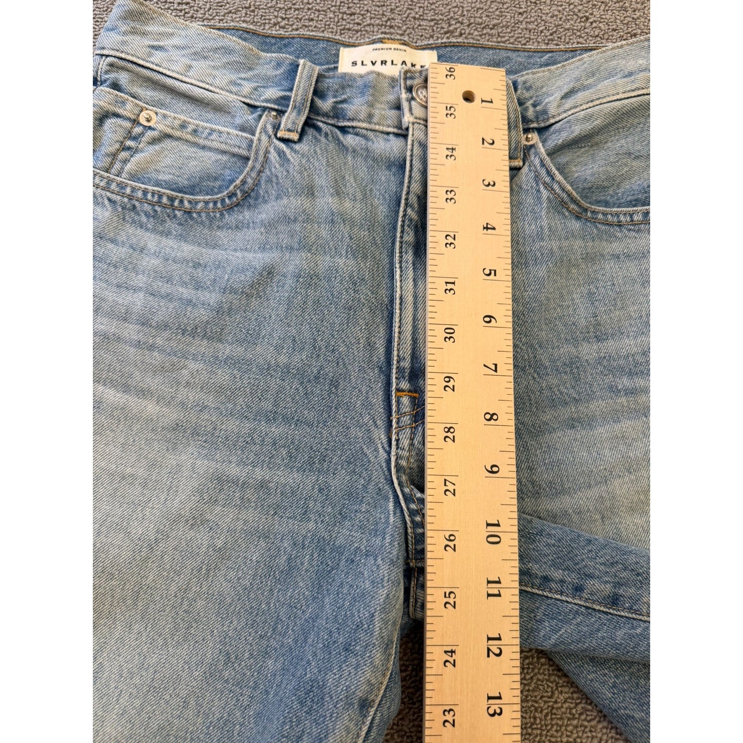 SLVRLAKE Womens Light Wash Denim London Shorts Size 26 Temecula Sunrise