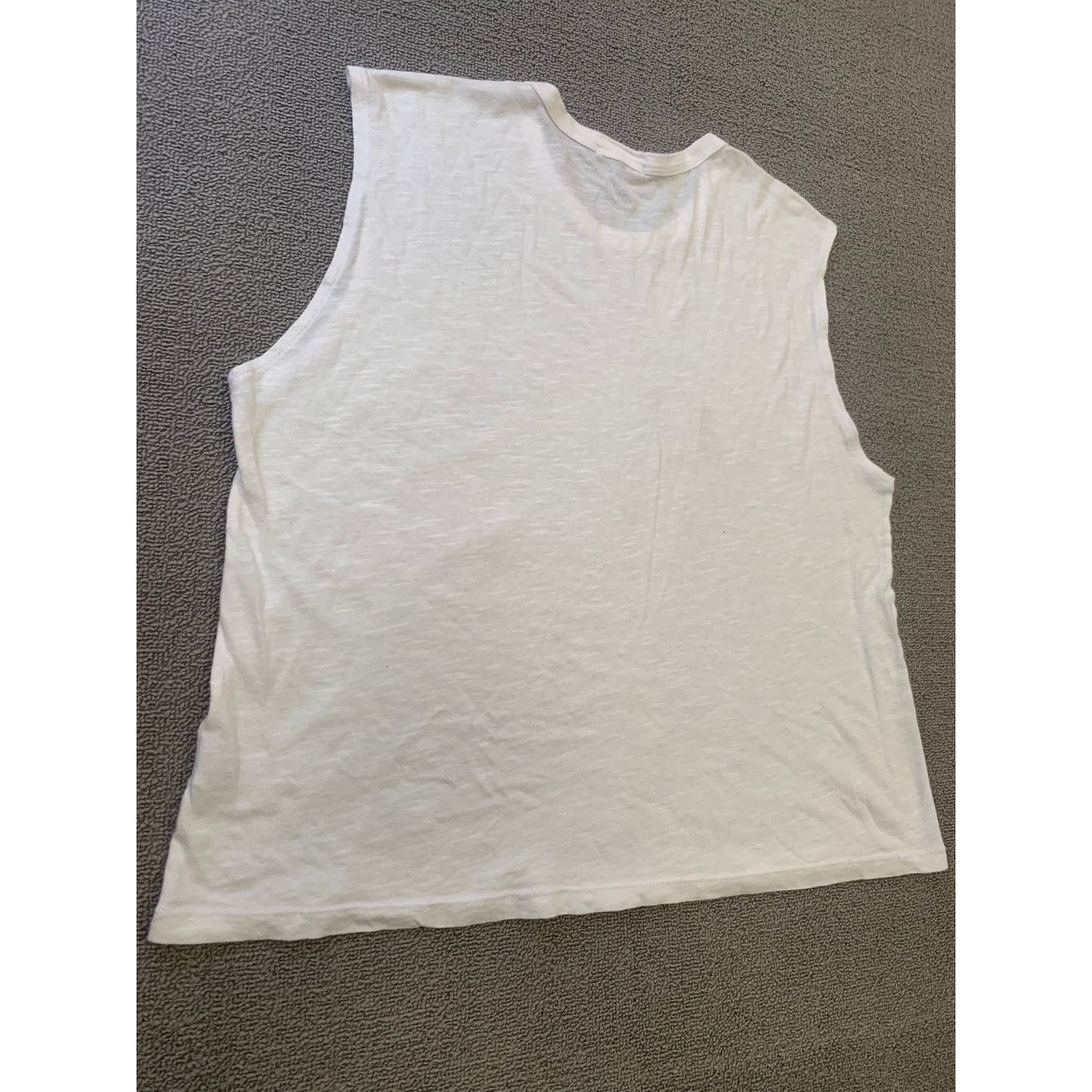Buck Mason Men's Medium White Tank Top Made In USA