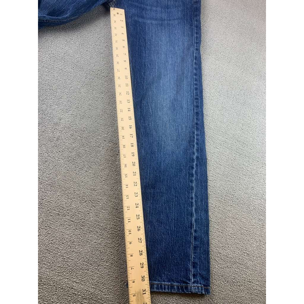Levi's Men's Straight Leg Denim Jeans Size W34 L32 Blue Medium Wash