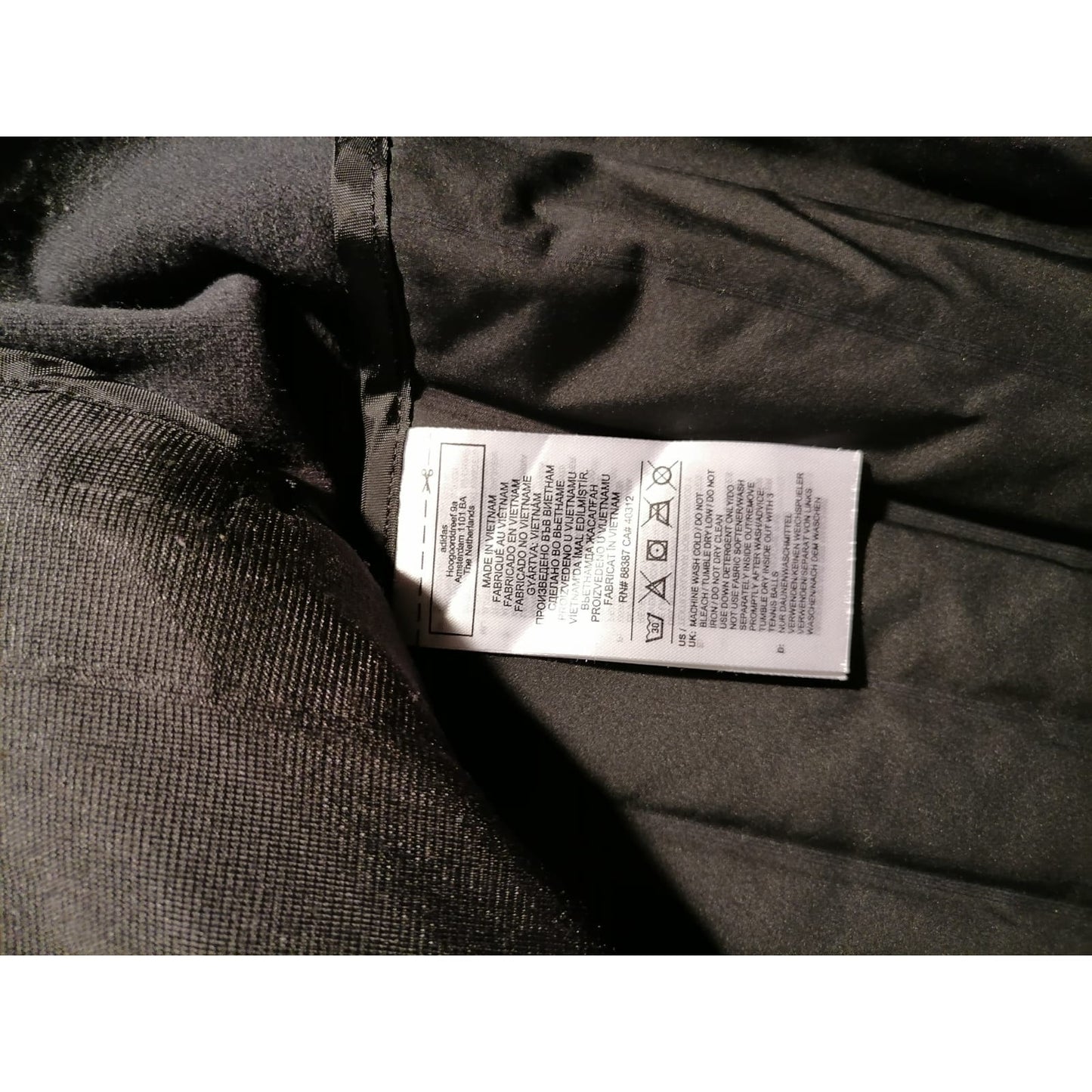 Adidas Frost Guard Insulated Golf Vest Medium Female Black Quilted Full Zip Collar Performance