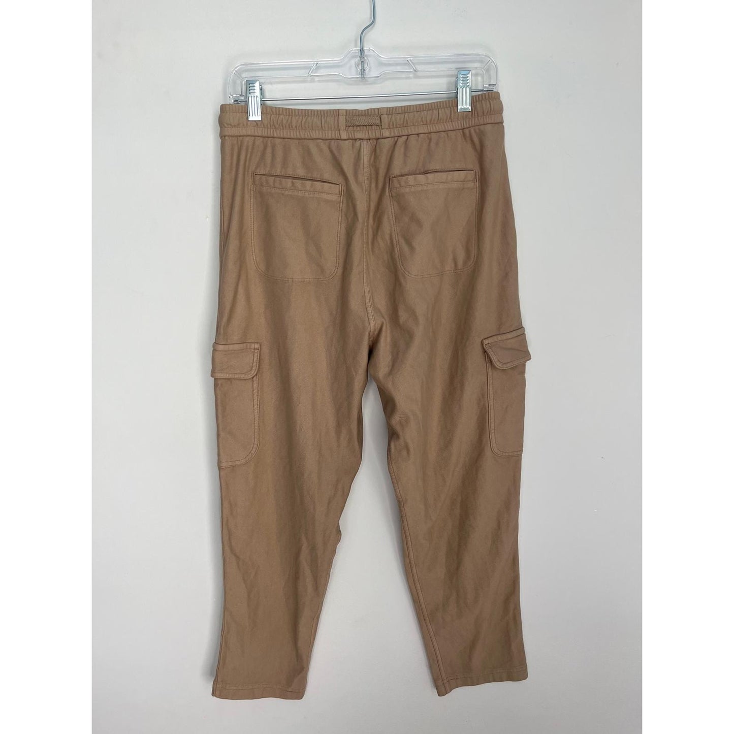 Athleta Farallon Cargo Crop Pants Women Size 4 Brown Stretch Utility