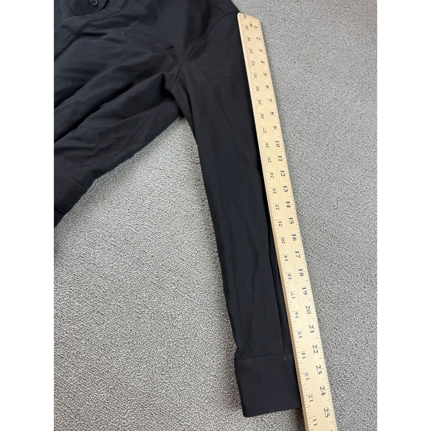 Polo Ralph Lauren Women 8 Black Long Sleeve Jumpsuit Pockets And Buttons 2010's