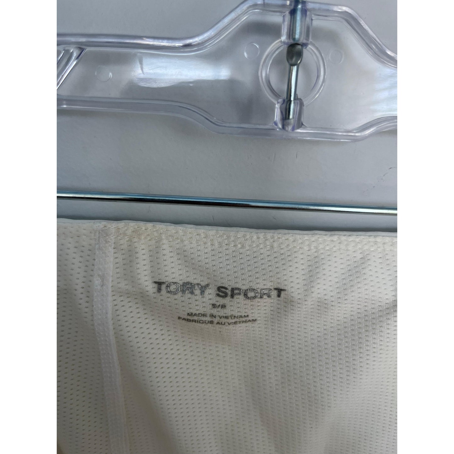 Tory Sport Pleated Tennis Skirt Womens S White Athletic Stretch Skort