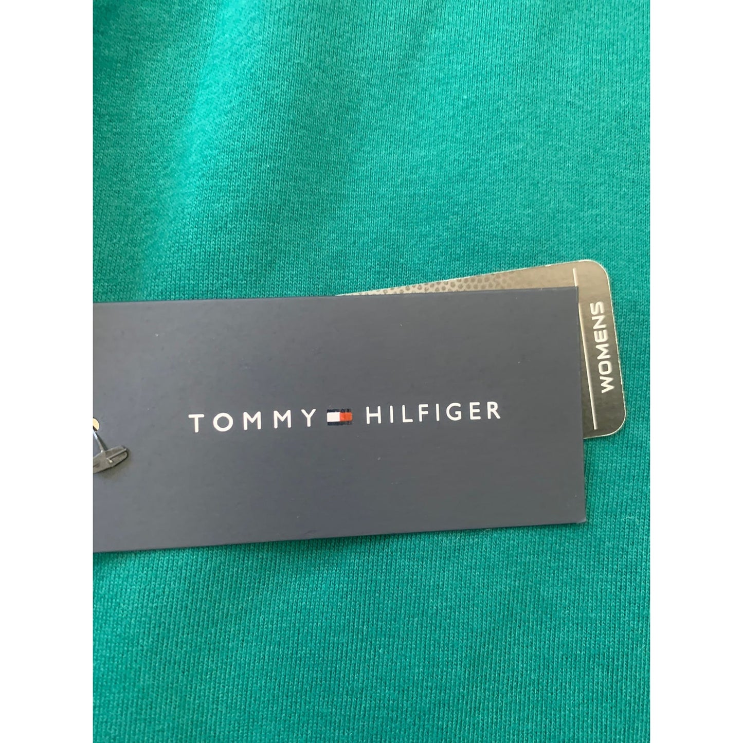 Tommy Hilfiger Women's XL Green Jets NFL Sweatshirt Pullover New With Tags