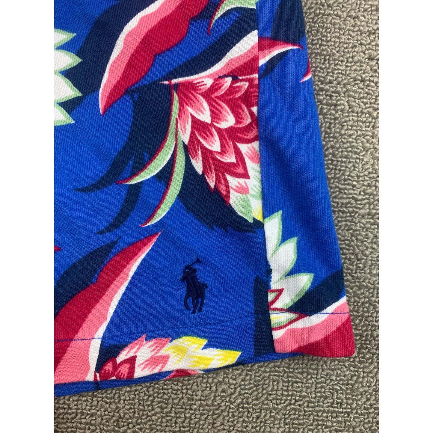 POLO RALPH LAUREN Men's XL Floral Print Tropical Terry Shorts