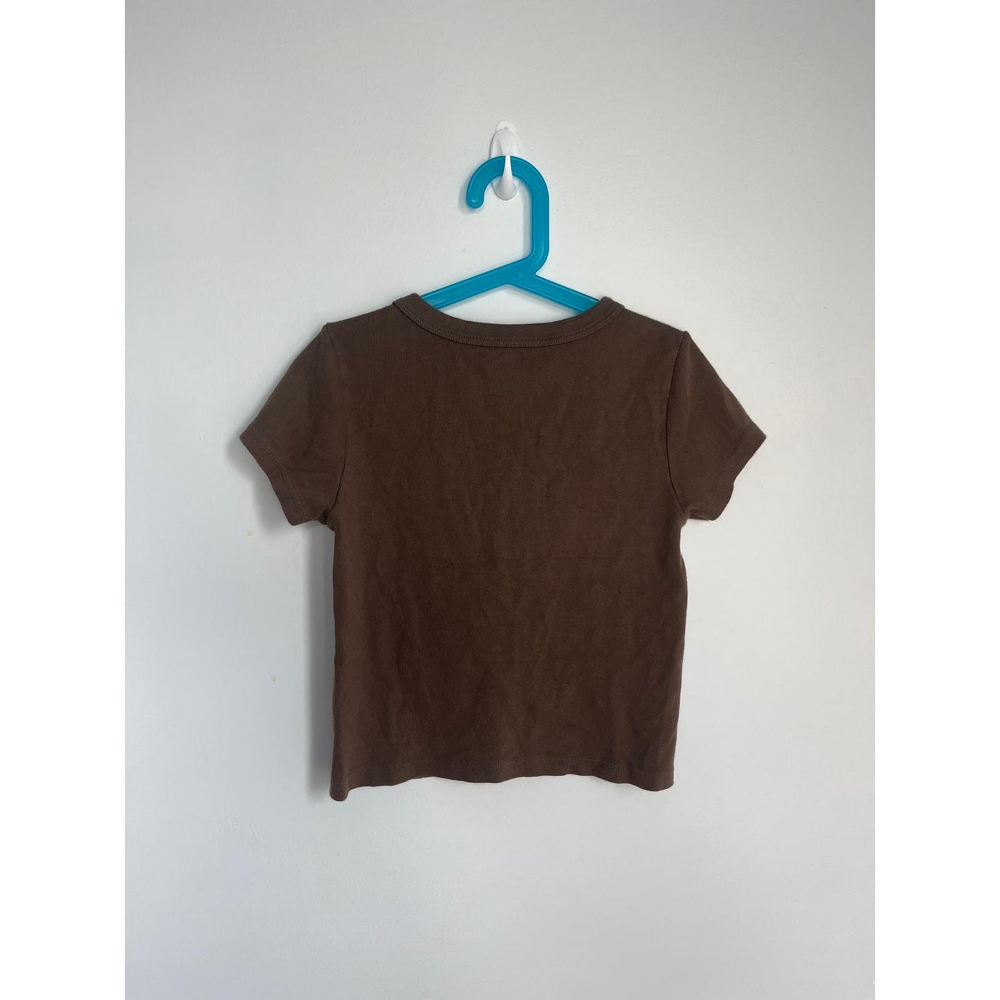 John Galt Cowgirl Graphic Tee Women Brown 2 Y2K Western Crop T Shirt