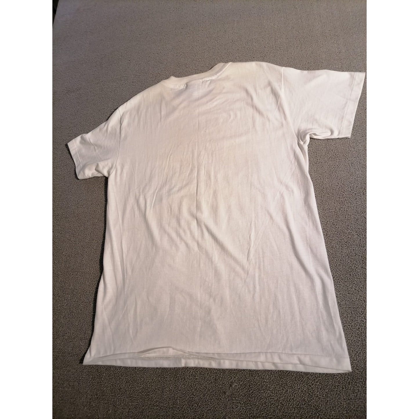 Hanes BEEFY-T Single Stich M Male Shirt White 1996 Atlanta Olympic Park
