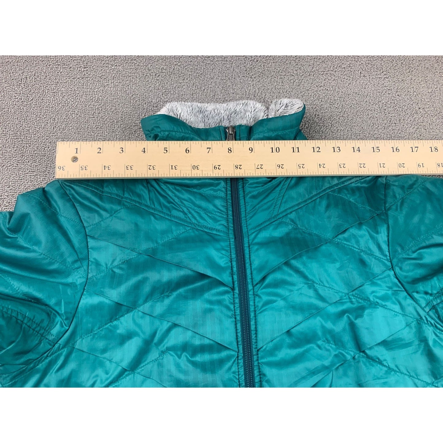 Columbia Women's Medium Teal Green Interchange Omni-Heat Puffer Jacket