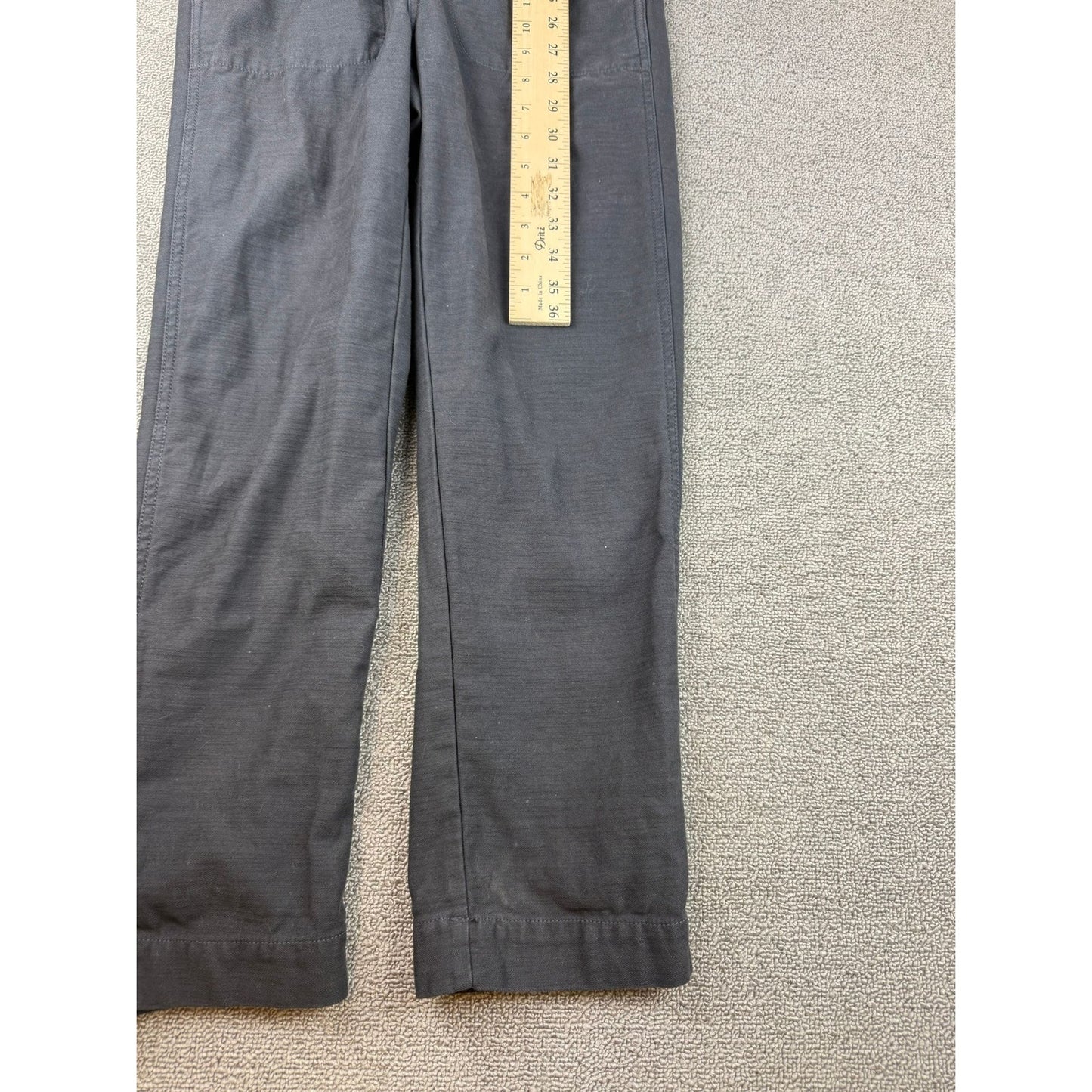 Madewell Women XXS Washed Black Utility Jumpsuit Coveralls Cotton Workwear