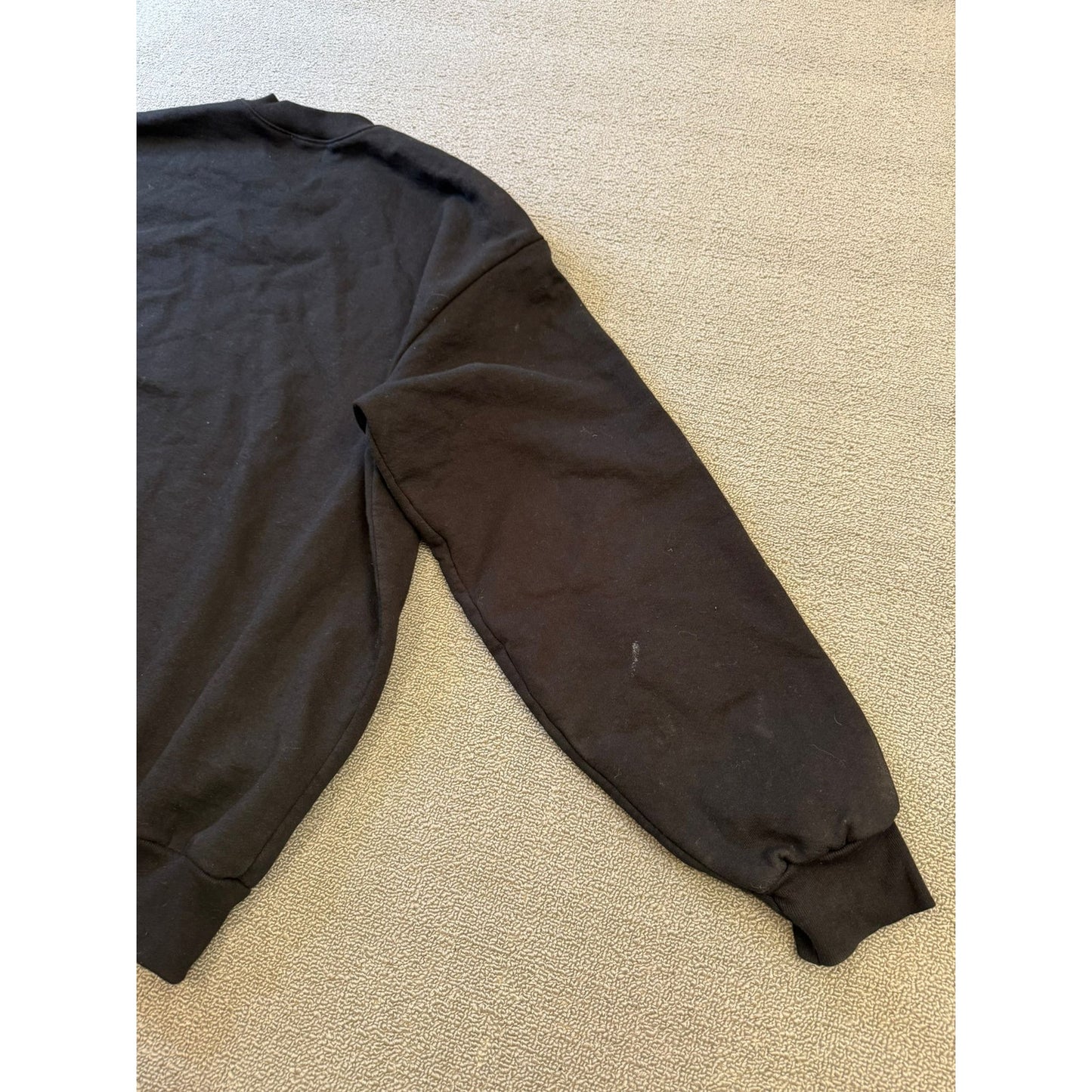 SIEGELMAN STABLE Men's Crewneck Sweatshirt XL Black Graphic Racing stable