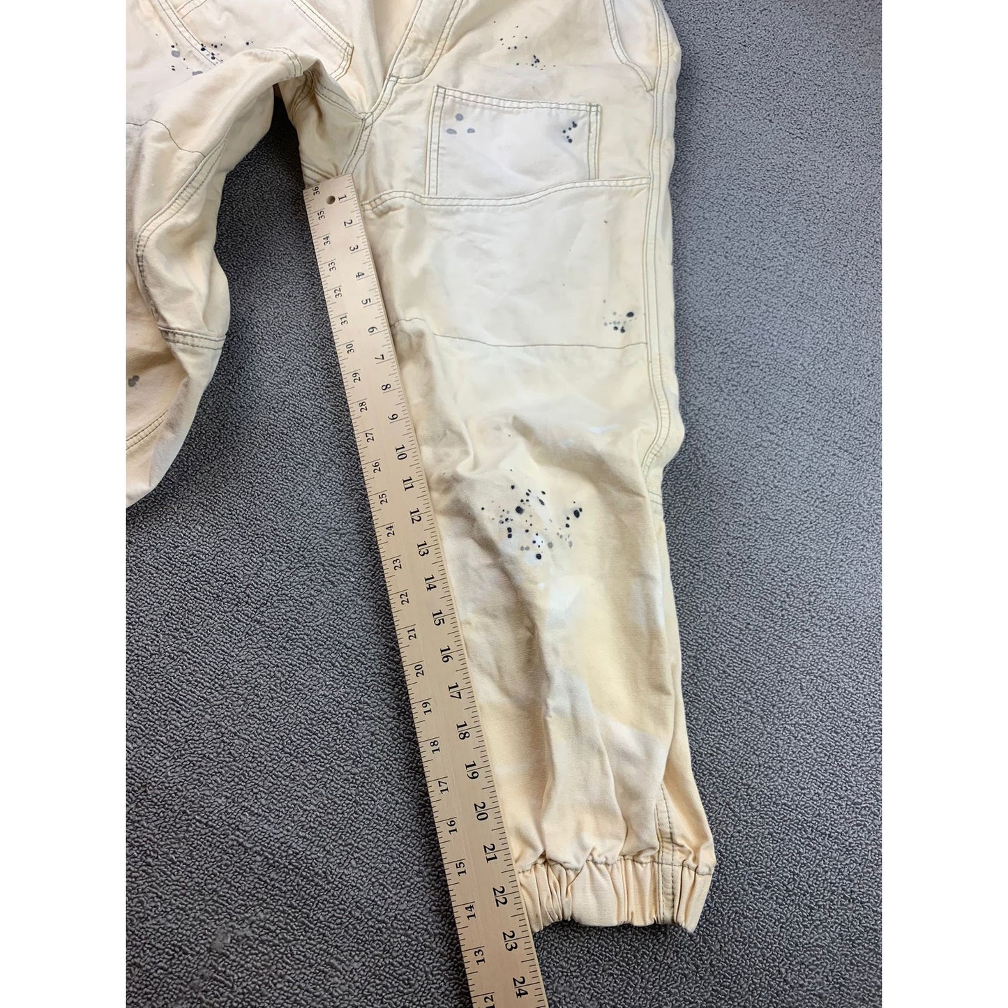 BDG Urban Outfitters Women Medium Cargo Joggers Pants with Paint Splatter