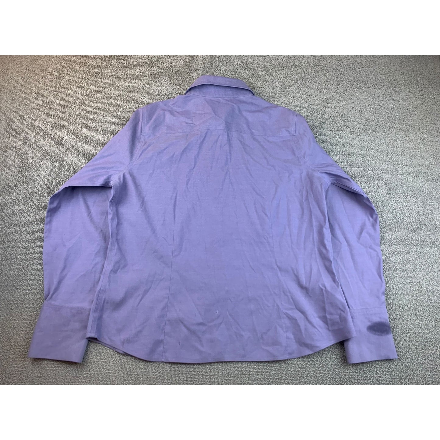 Eddie Bauer Women's Petite M Purple Long Sleeve Button Down Shirt Top