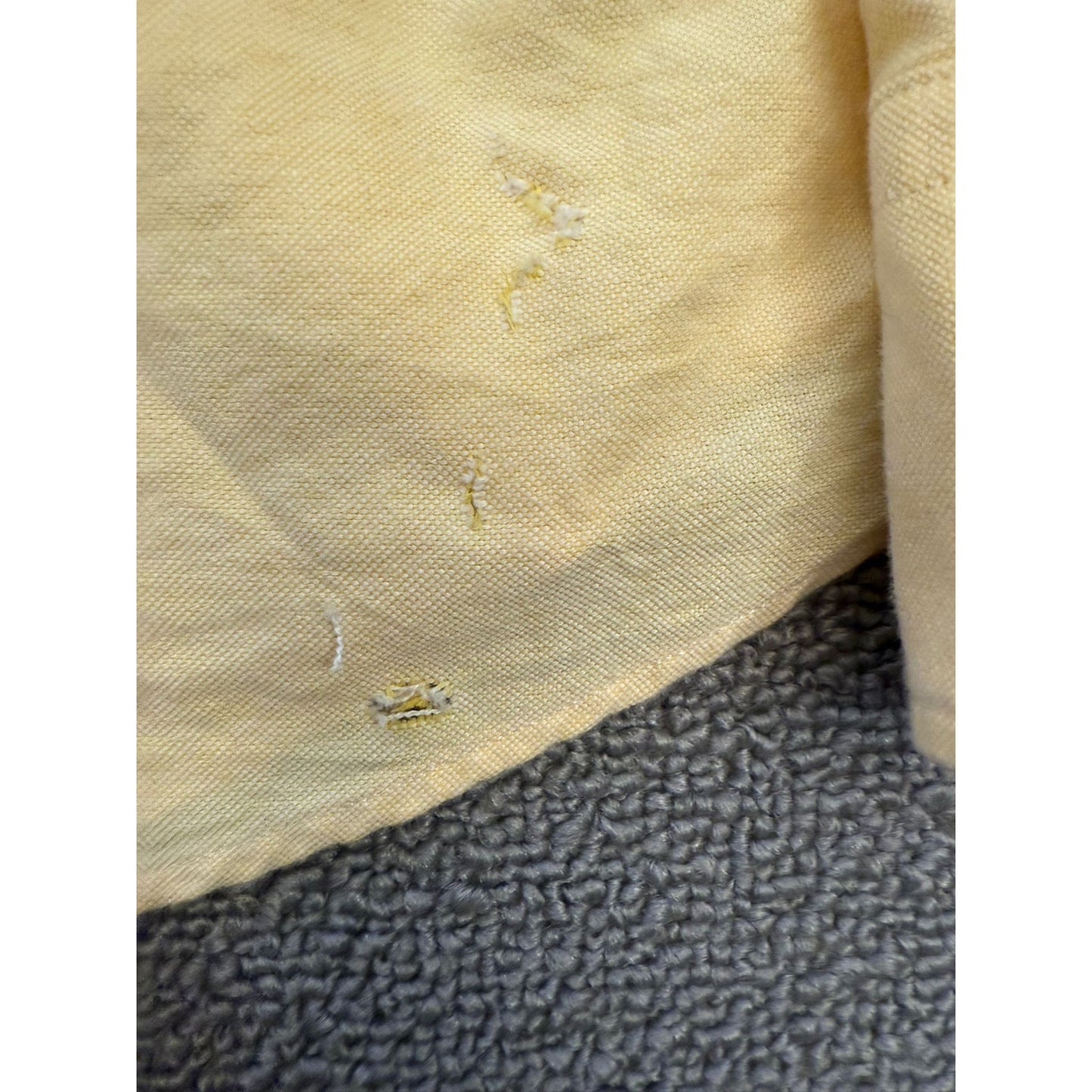 Ralph Lauren Men's 14 Vintage Oxford Yellow Long Sleeve Button Shirt