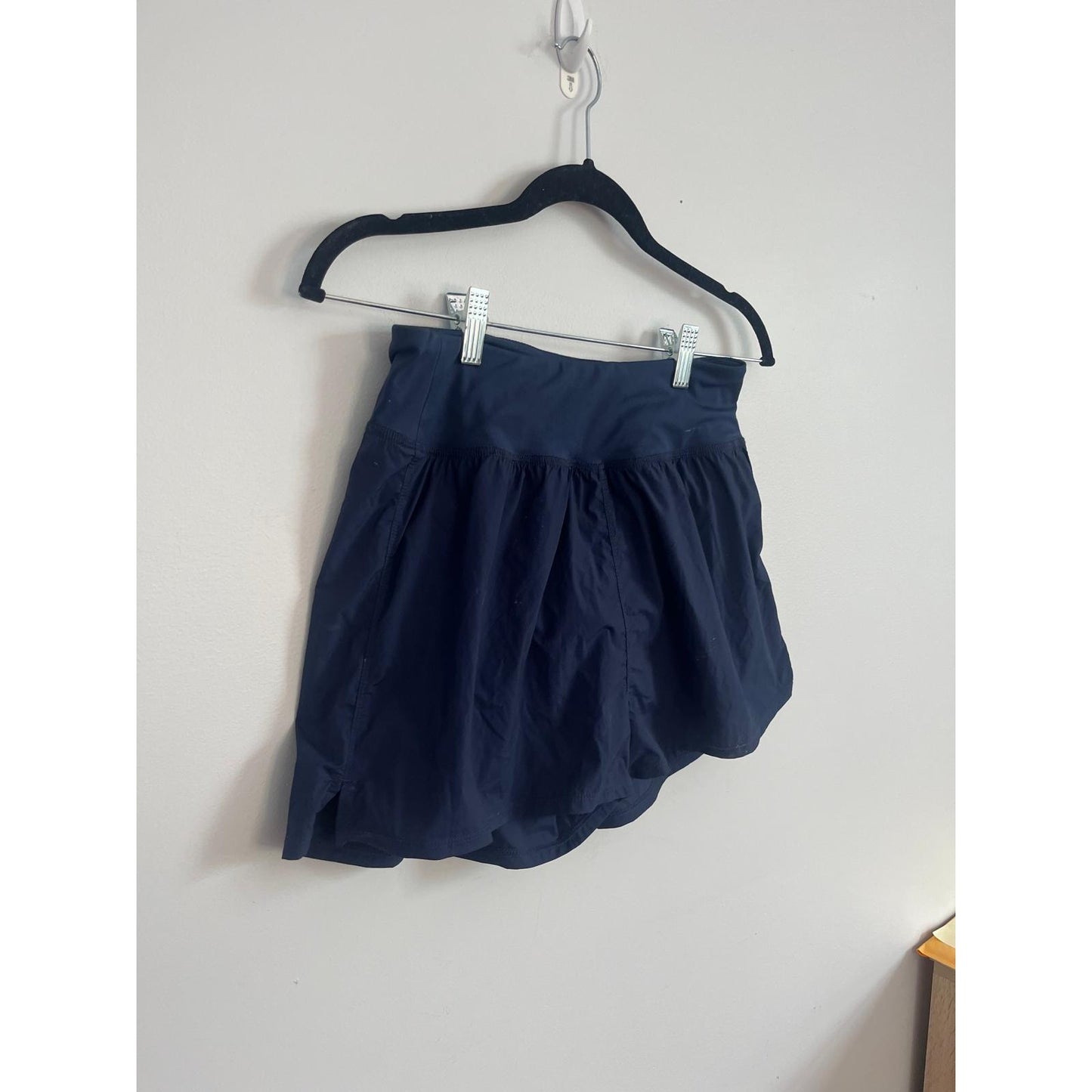 Madewell MWL Shorts Women S Blue Recycled Nylon Stretch Athletic