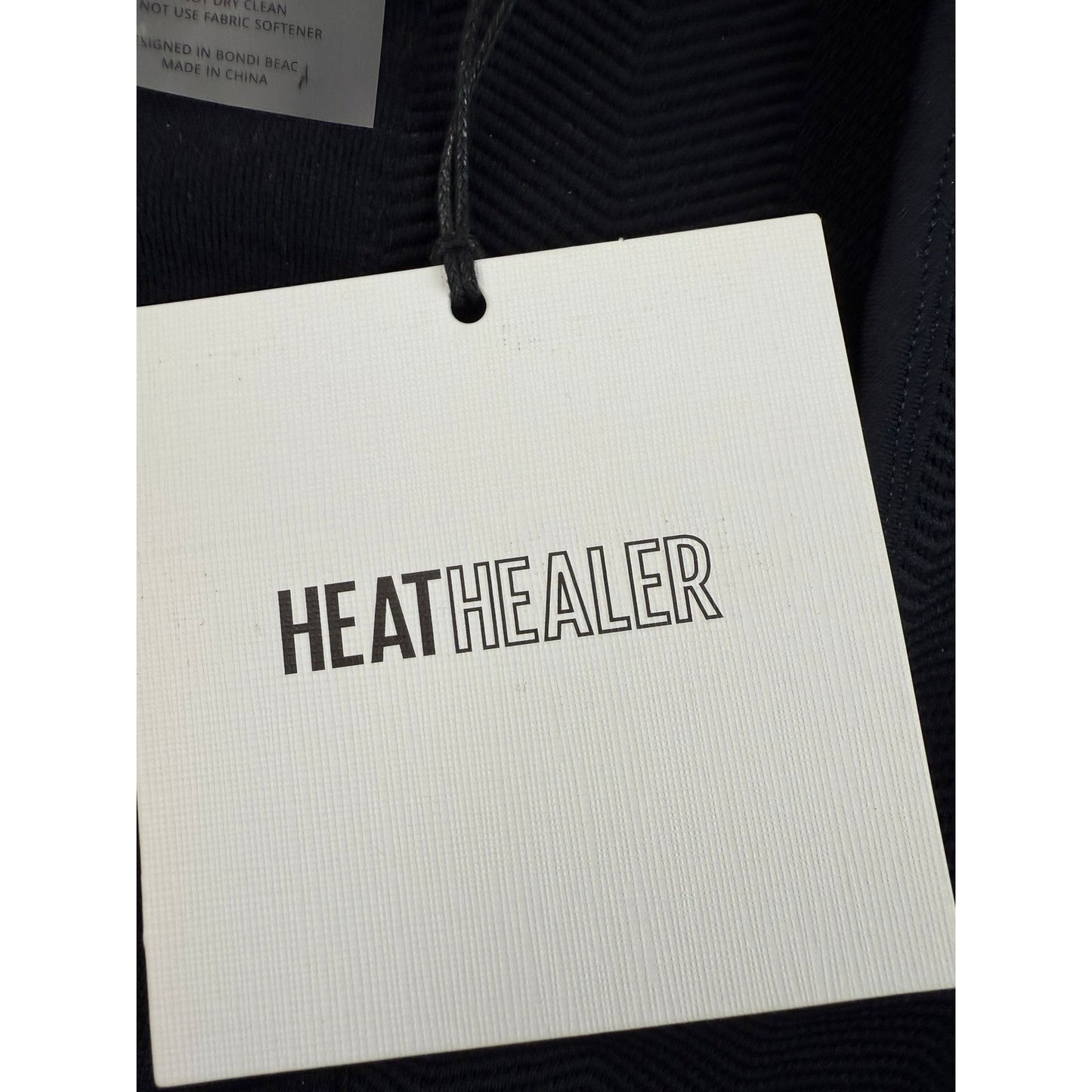 HeatHealer Women's XS/S Black Activated Lymphatic Onesie NWT