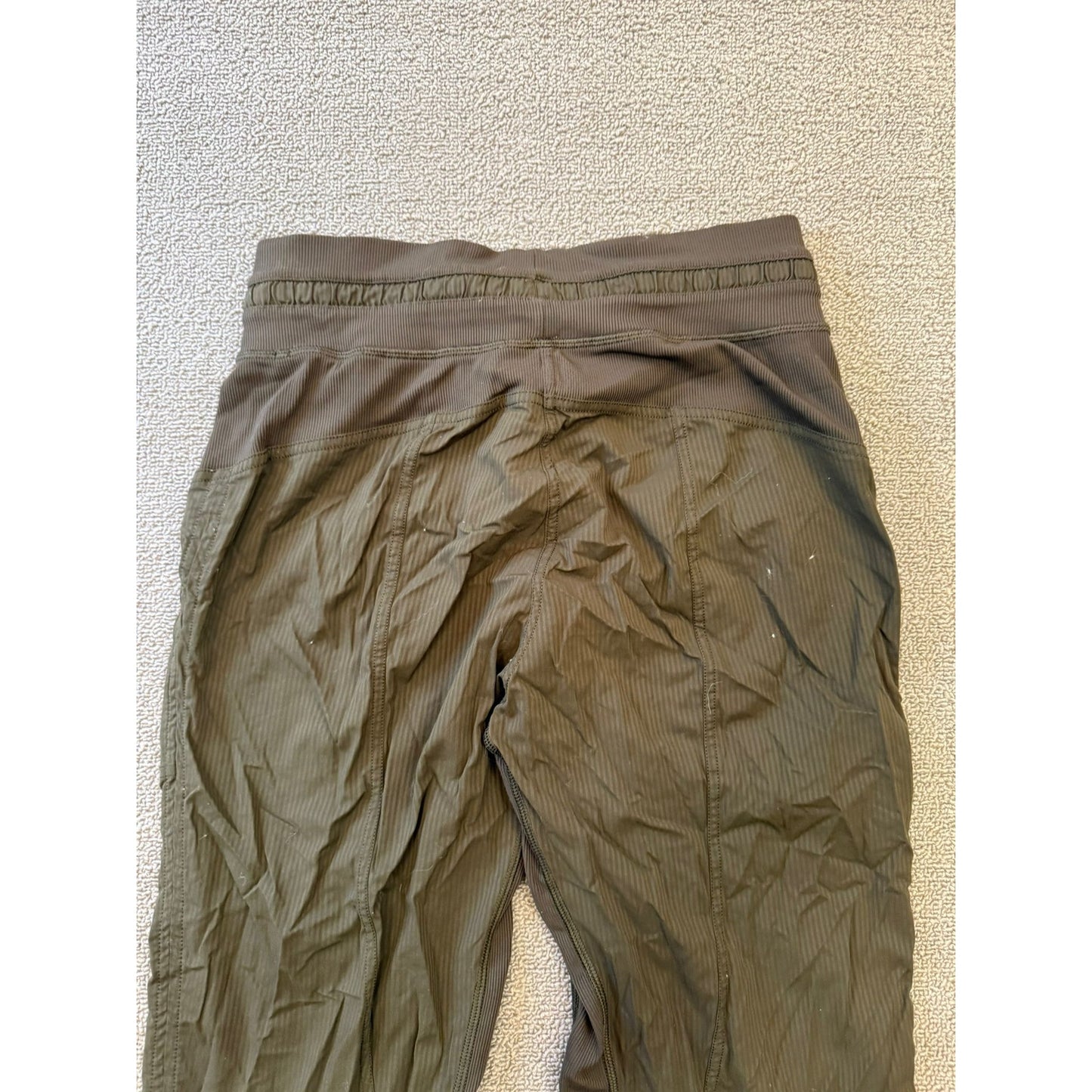 Lululemon Womens 4 Olive Green Dance Studio Crop Pants