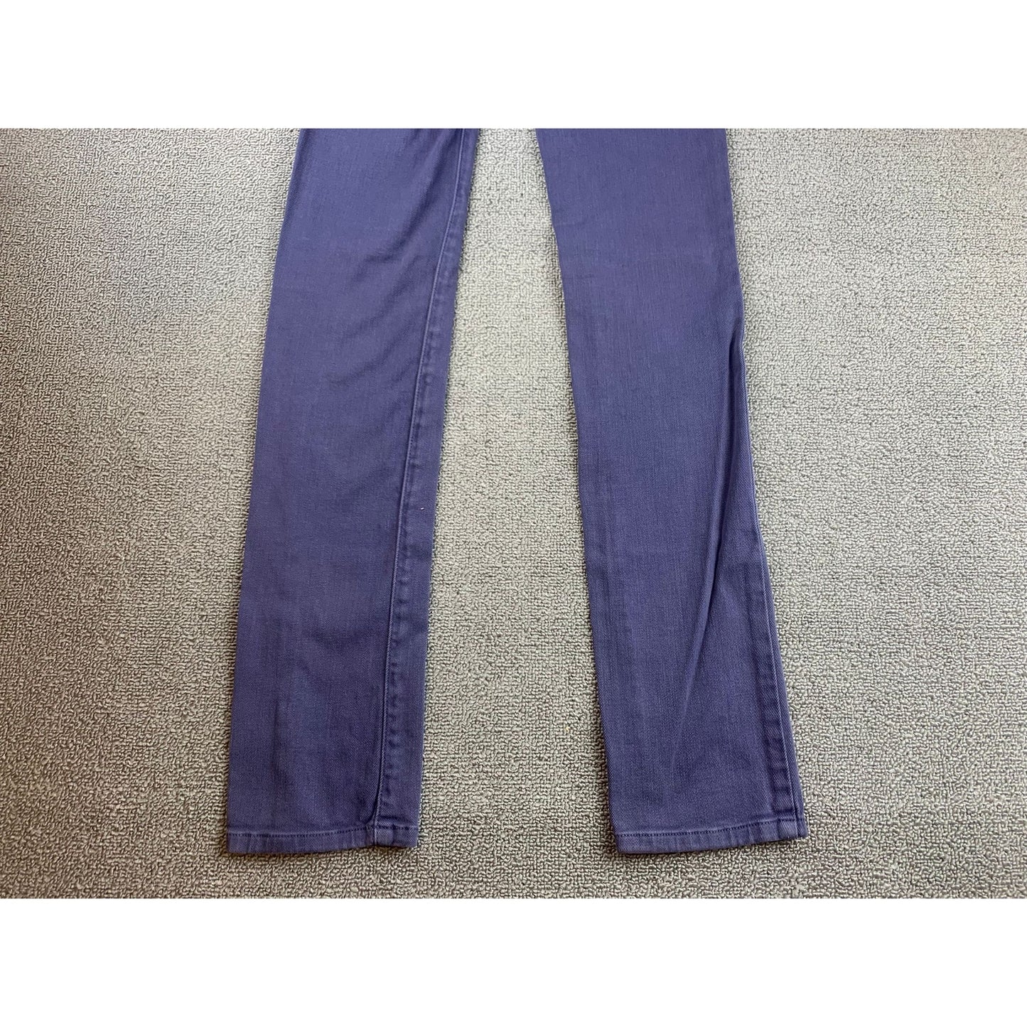 Diesel Livier Jegging Womens W25 Purple Super Slim Low Waist Stretch 0661V