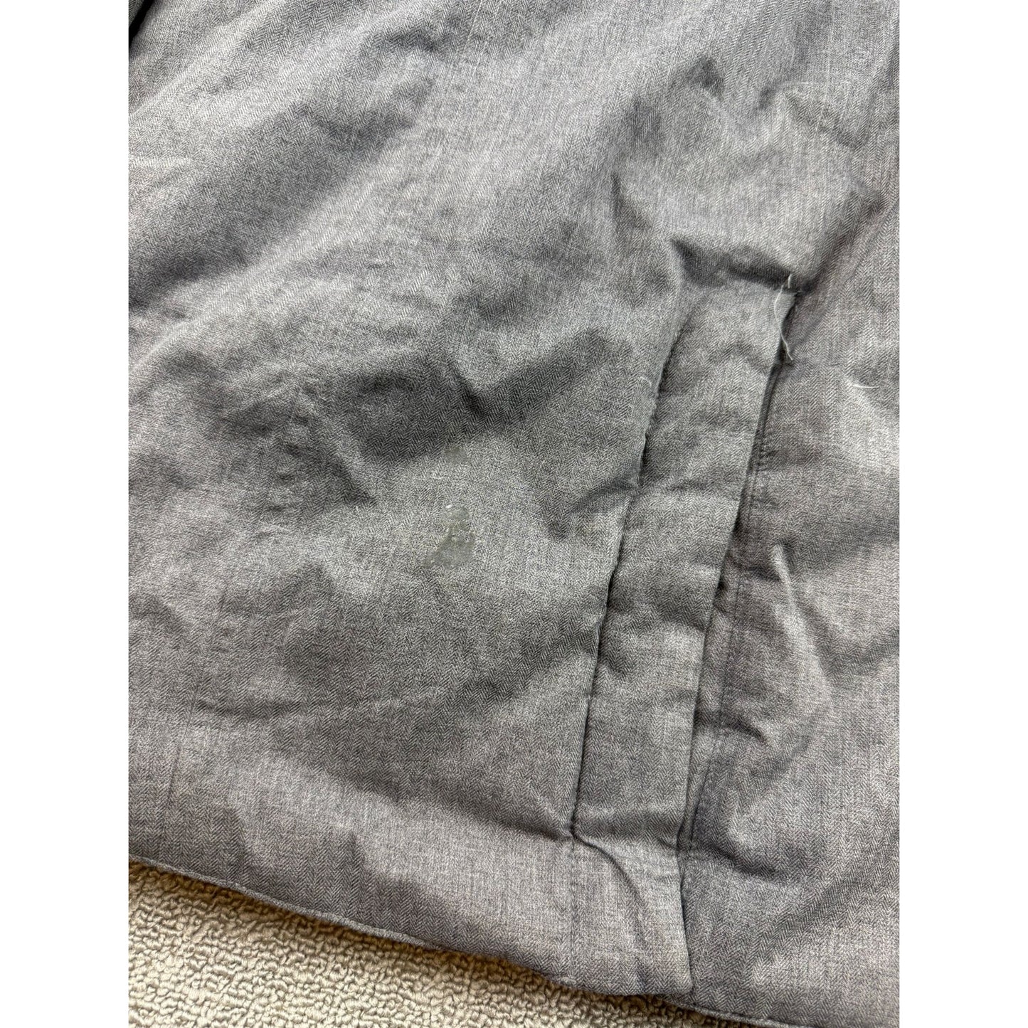 Eddie Bauer Women's Medium Gray Superior Down Stadium Parka