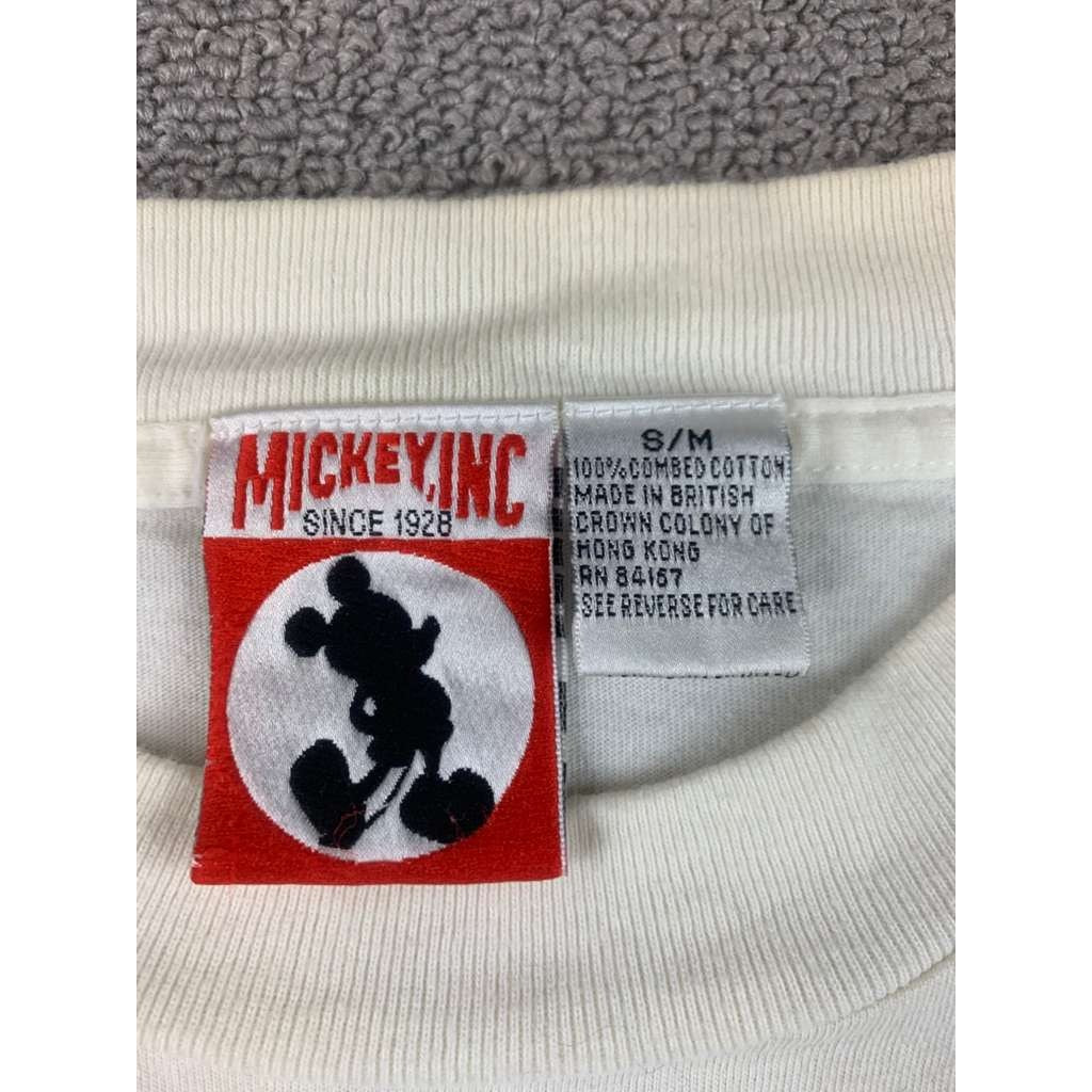 VINTAGE Disney Winnie the Pooh Shirt S/M White 90s Graphic T Embroidered Cartoon
