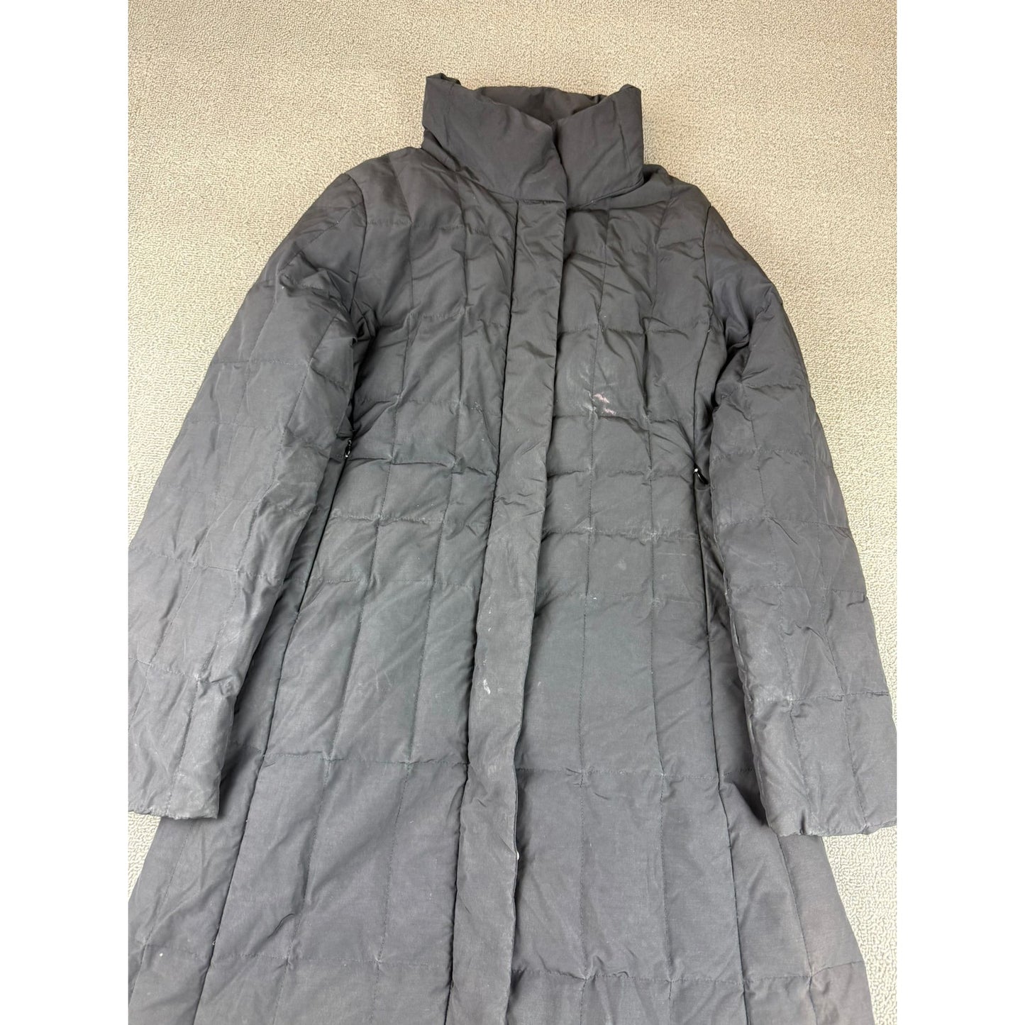 Post Card Women's 2 I38 GB4 Black Puffer Winter Coat Made In Romania