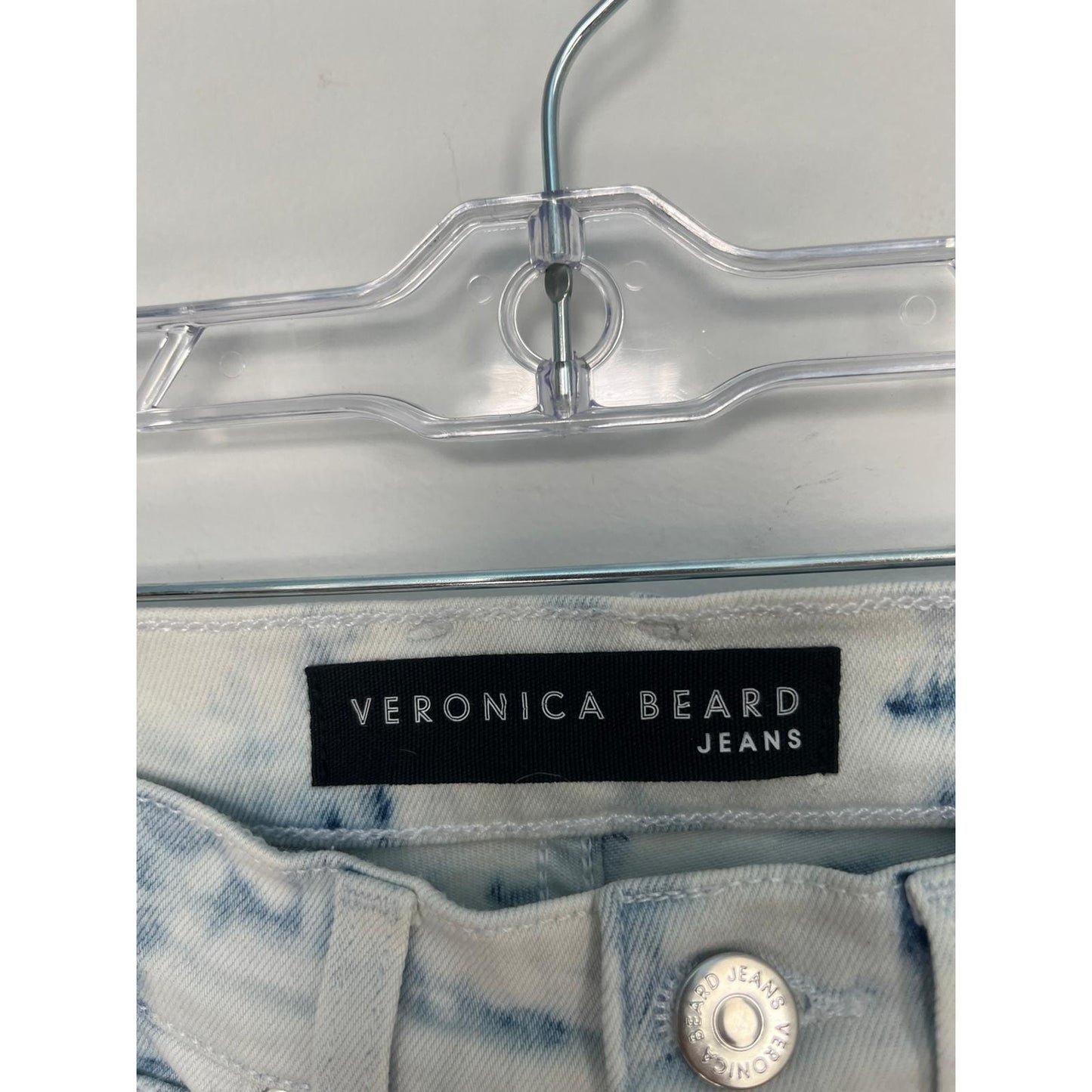 Veronica Beard Jeans Tie Dye Skinny Pants Women Size 26 High Rise Button Fly