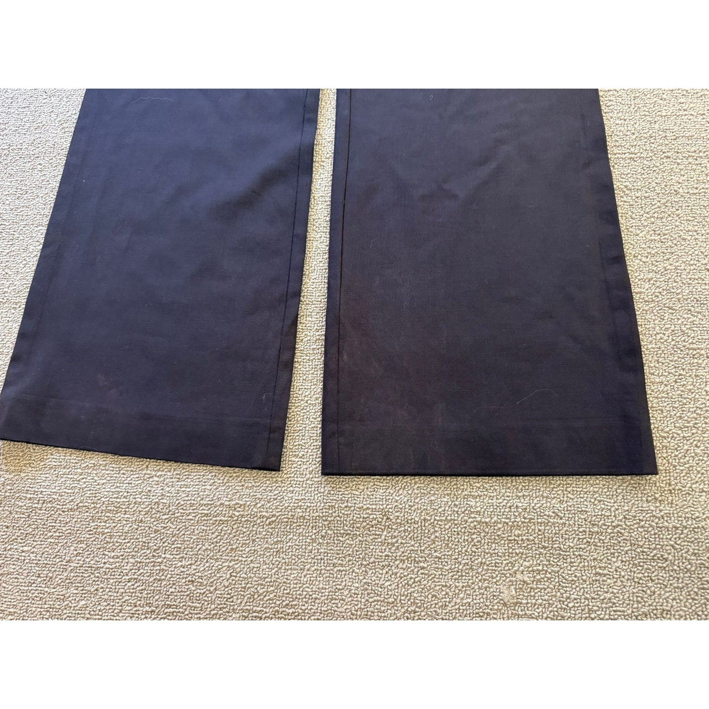 BOSS Hugo Boss Women's Dark Navy Wide Leg Pants US 10 Professional Style
