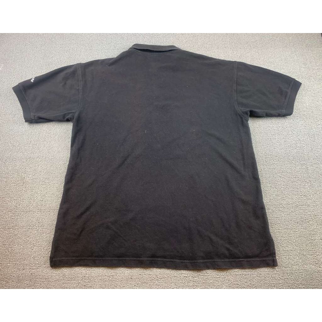 Scooby-Doo Warner Bros Studio Store Crew Polo Black Men L Year 2000 Vintage Y2K