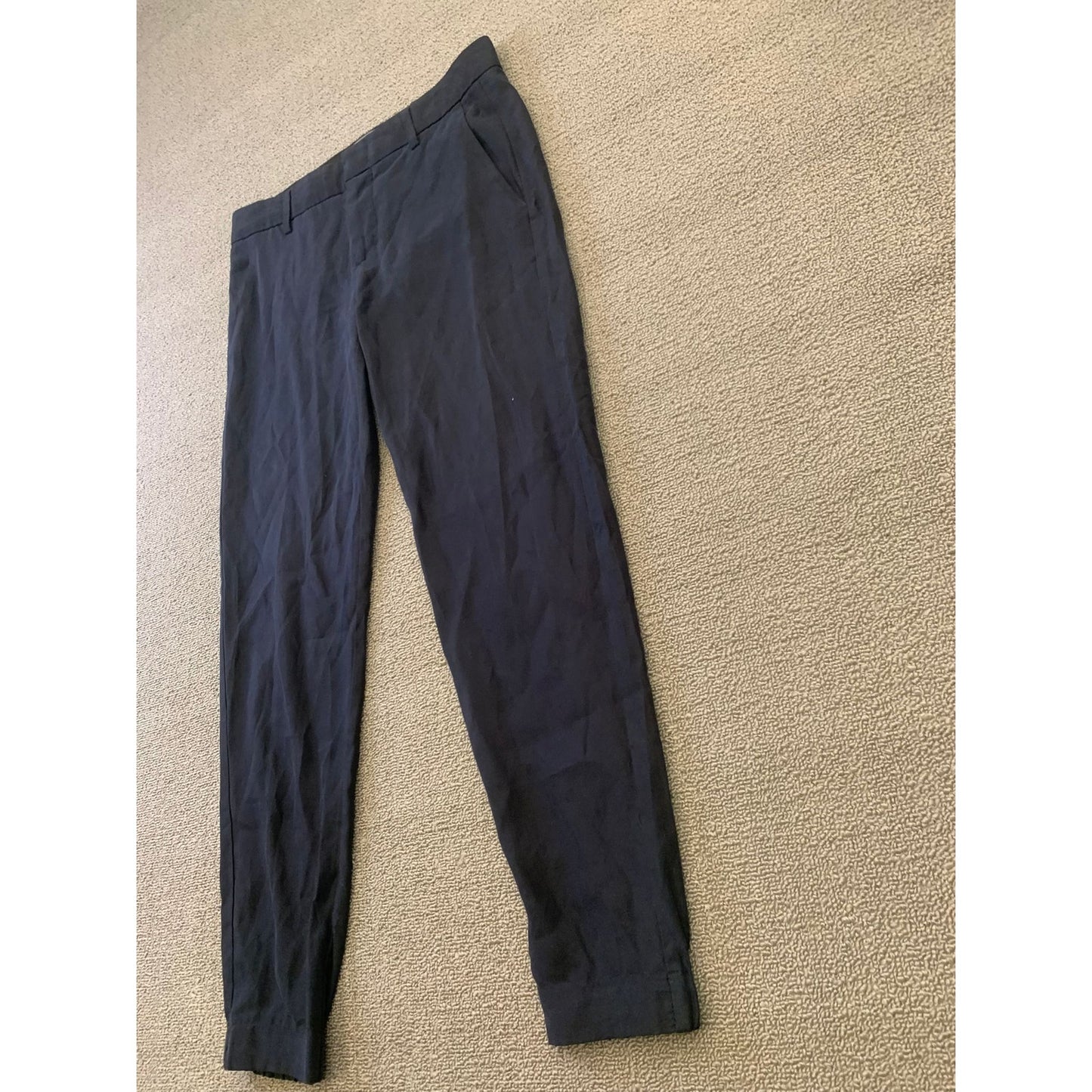 Vince Women's 0 Black Cropped Pants Ankle Trousers