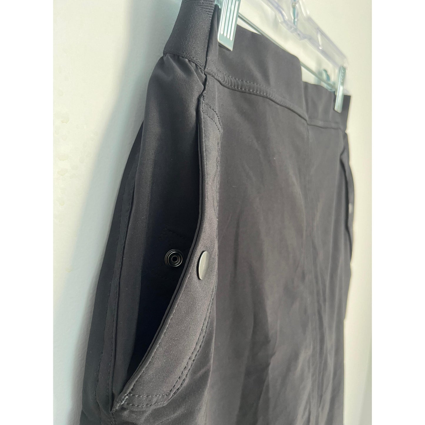 Athleta Skort Women 2 Black Athletic Performance Stretch Utility Pockets