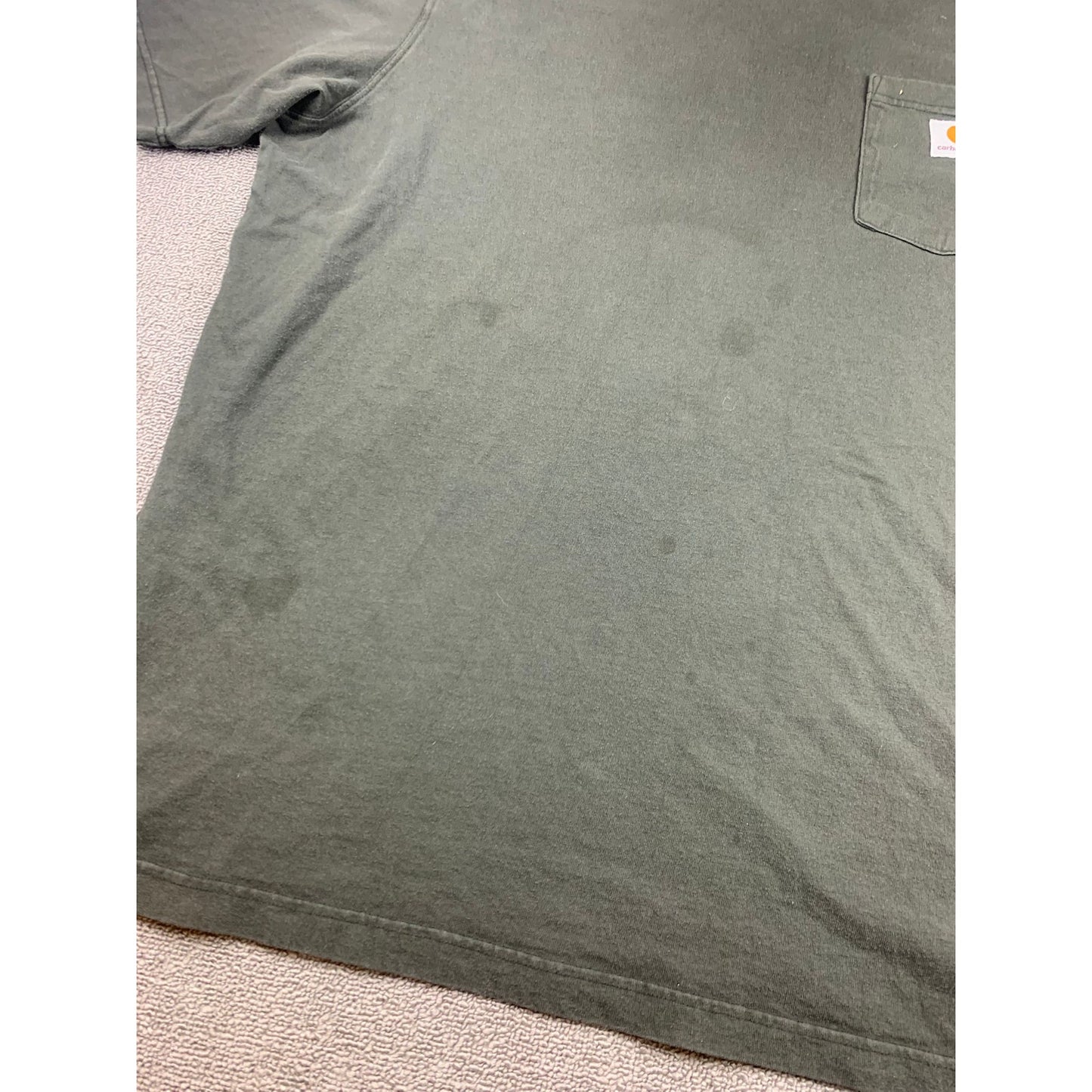 Carhartt Men's 2XL Olive Green Pocket T-Shirt