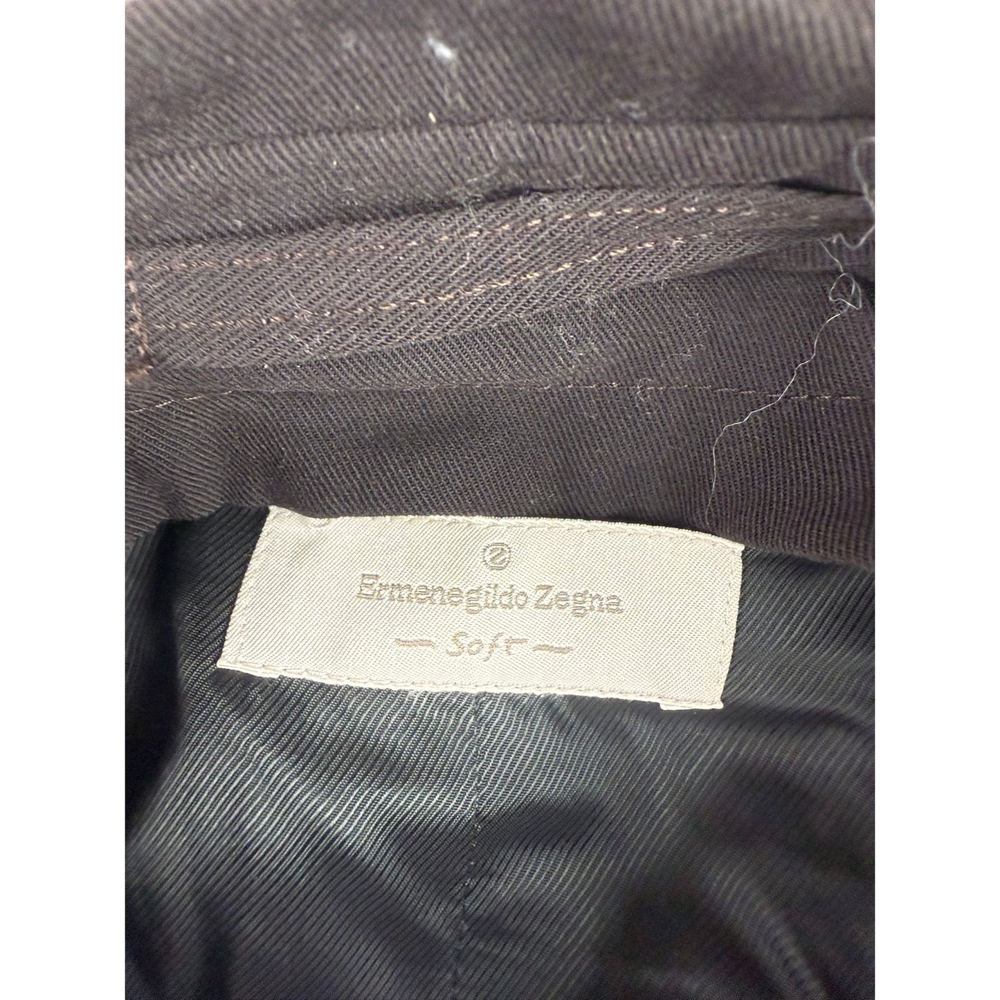 Ermenegildo Zegna Soft Men's Overcoat 48 Brown Made in Italy Cupro Viscose Coat