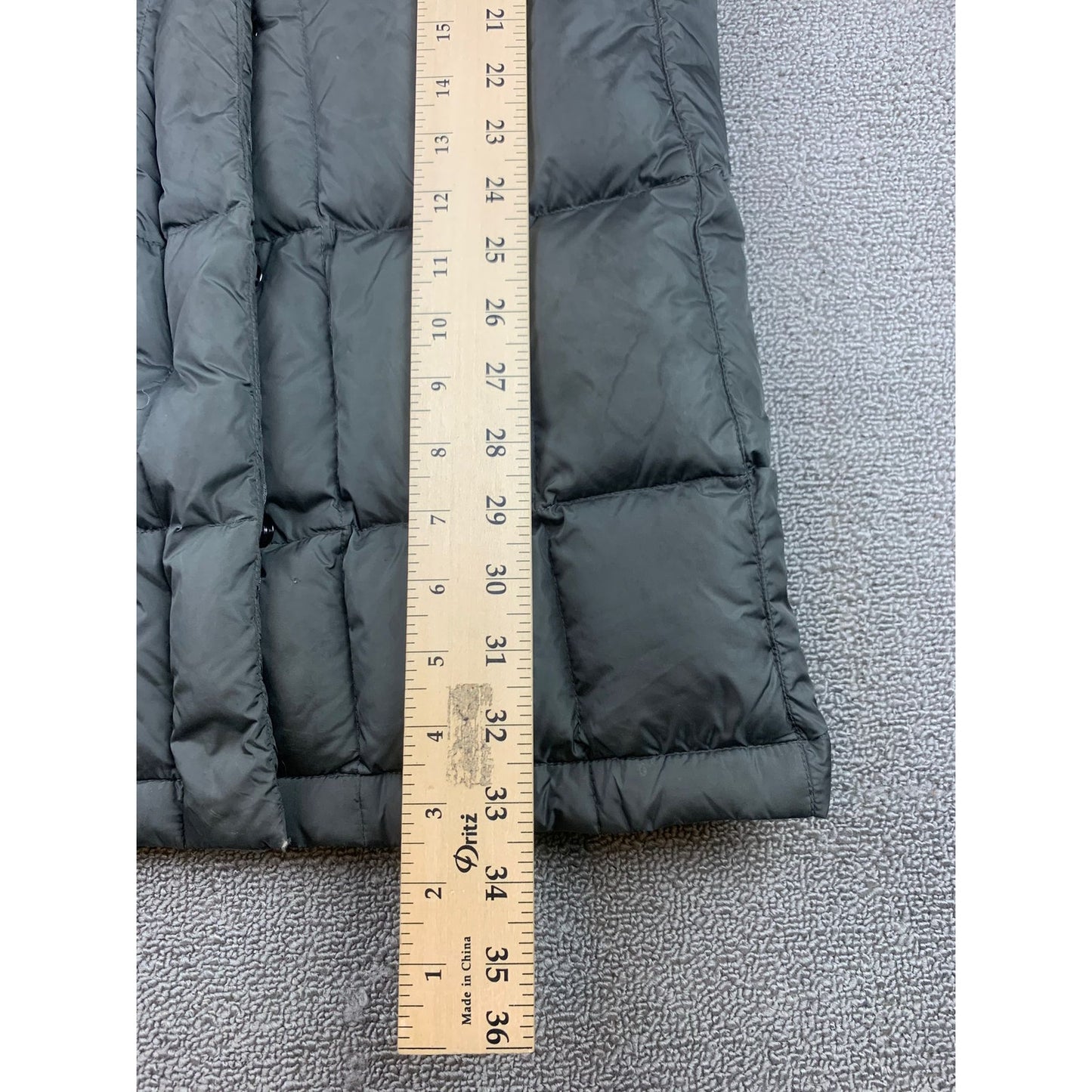 The North Face 600 Womens XS Black Hooded Parka Puffer Down Coat Jacket