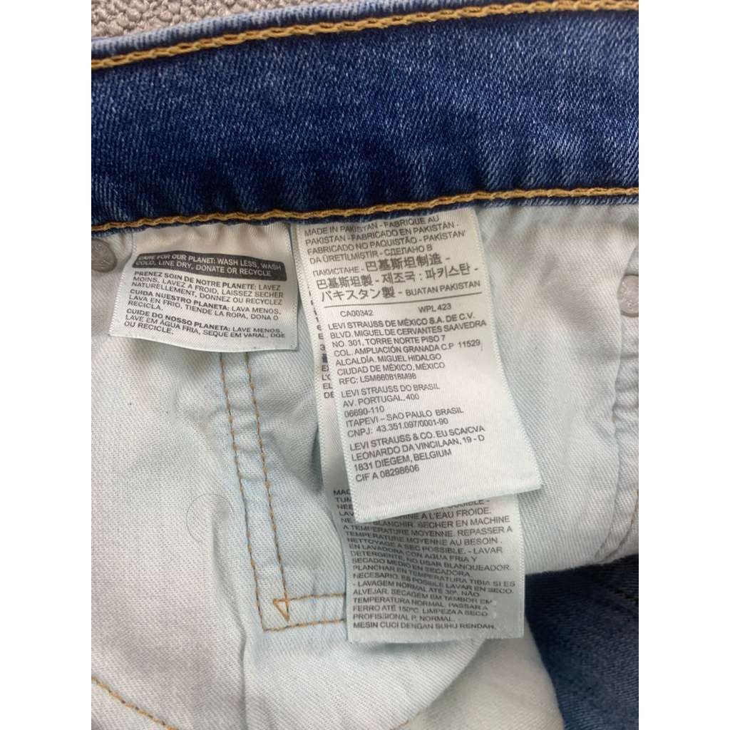Levi's 541 Jeans Men's 36W 32L Blue Denim All Season Tech Athletic Fit